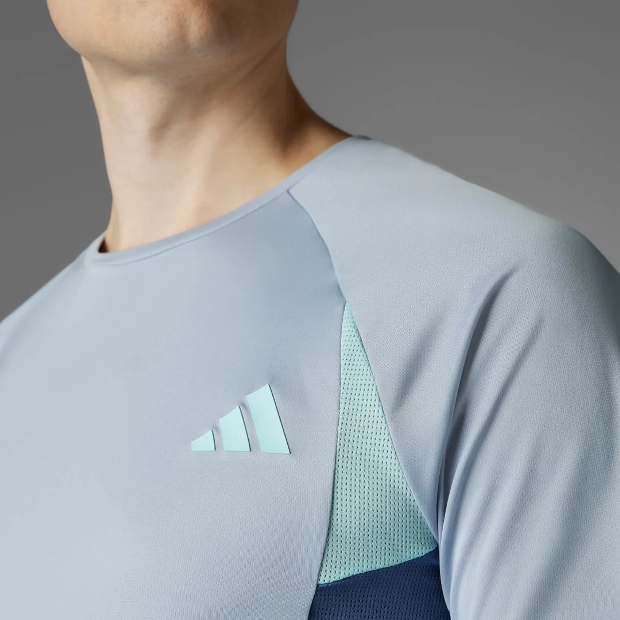 adidas Men Tech Apparel Colorblock Tee