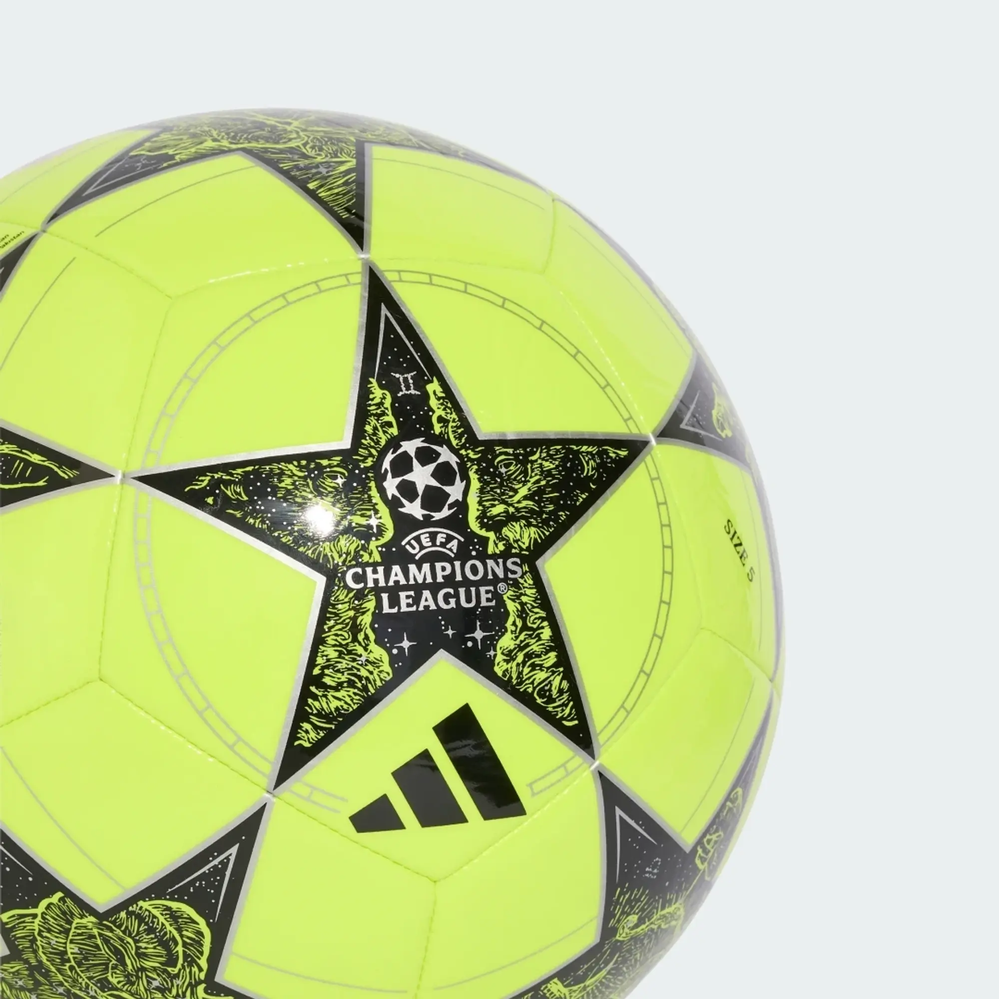 adidas UCL 2024/25 Knockout Stages Club Football - Yellow