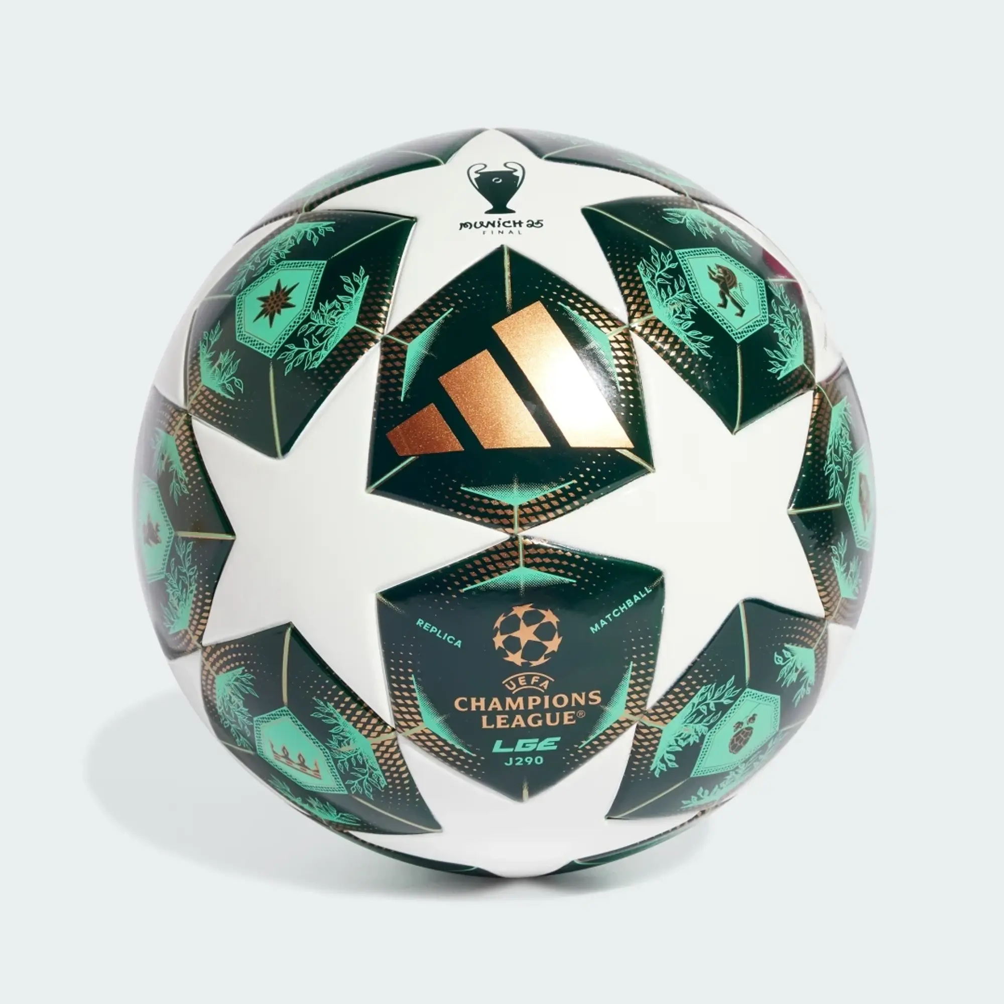 Adidas Football Champions League Final 2024/25 Munich League J290 - ['Green', 'White']