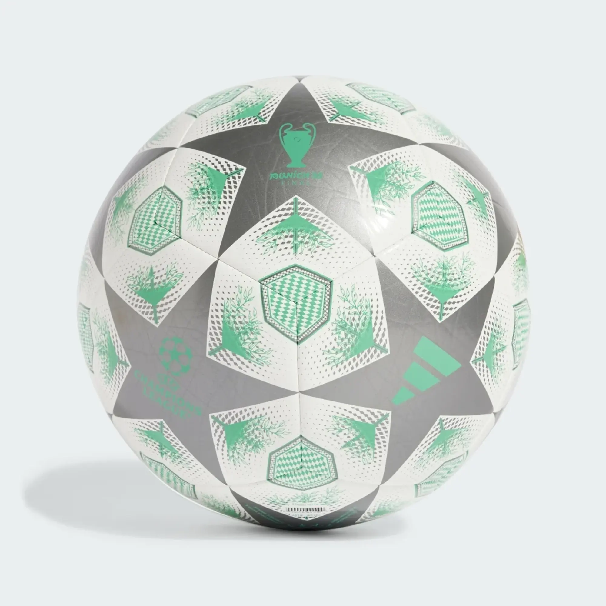 Adidas Football Champions League Final 2024/25 Munich Club - ['White', 'Green', 'Silver']