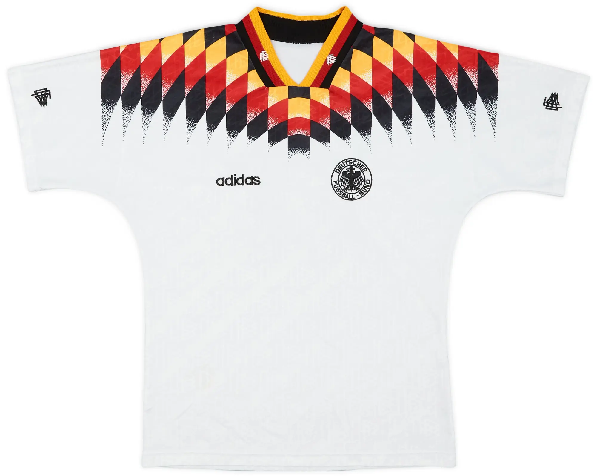 adidas 1994-96 Germany Home Shirt #11 - 6/10 - (L.Boys)