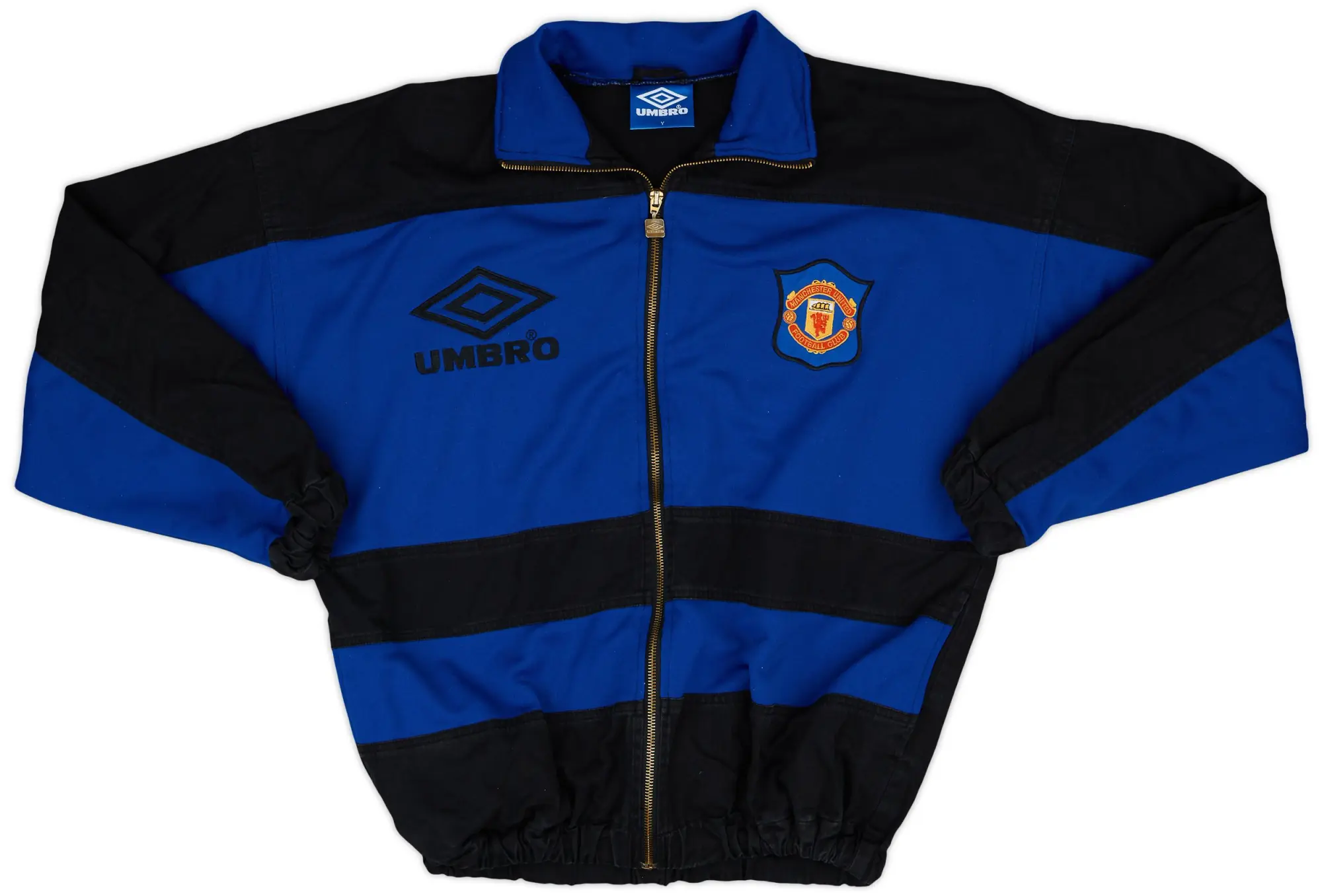 1992-93 Manchester United Umbro Track Jacket - 8/10 - (Y)