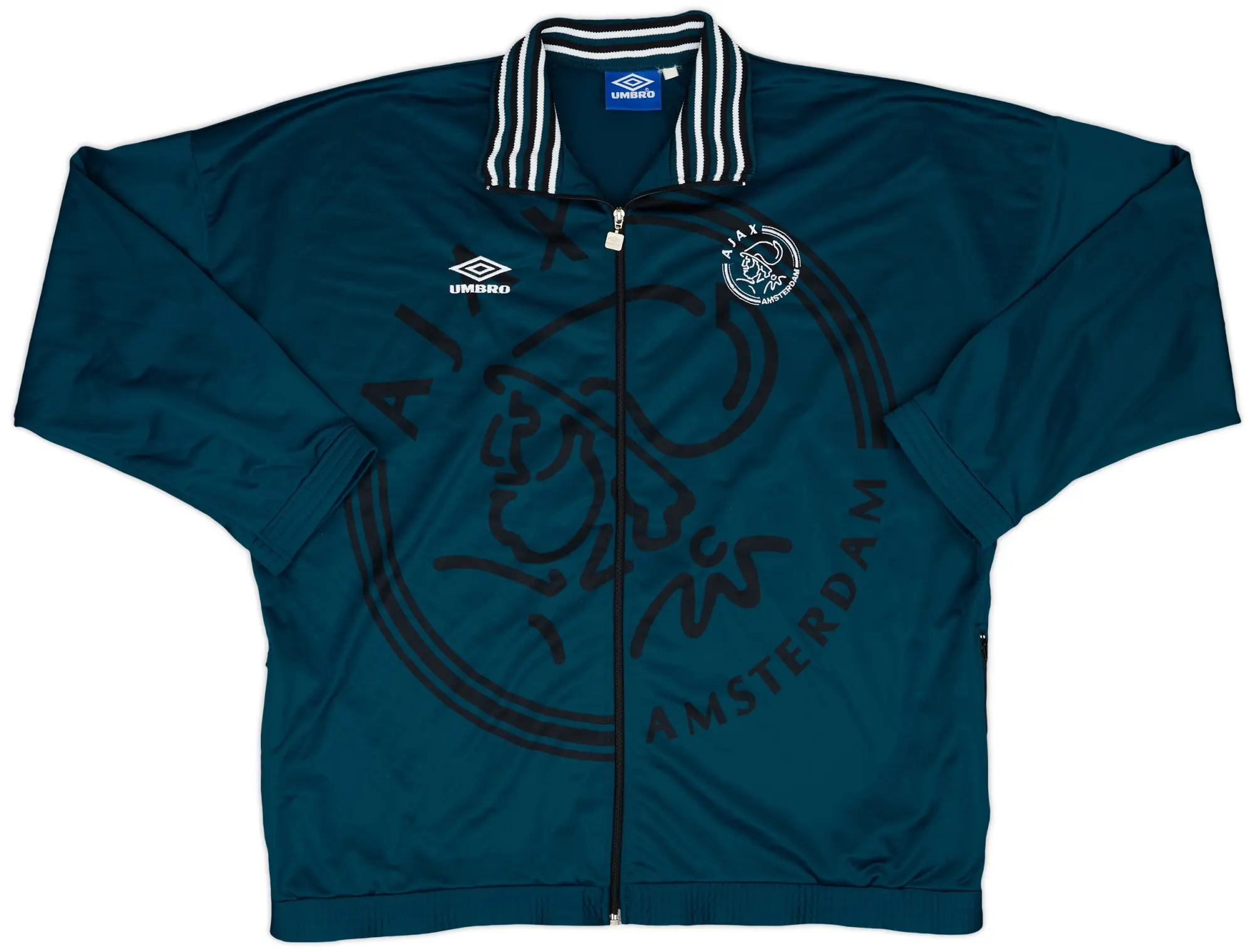 1995-96 Ajax Umbro Track Jacket - 8/10 - (XXL)