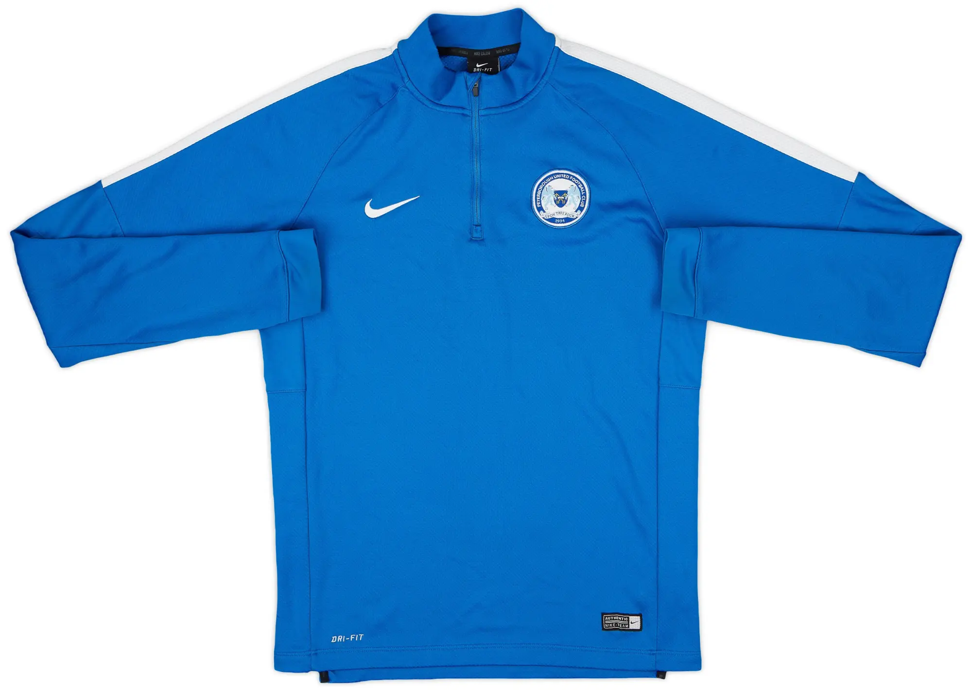 2015-16 Peterbrough Nike 1/4 Zip Drill Top - 8/10 - (M)