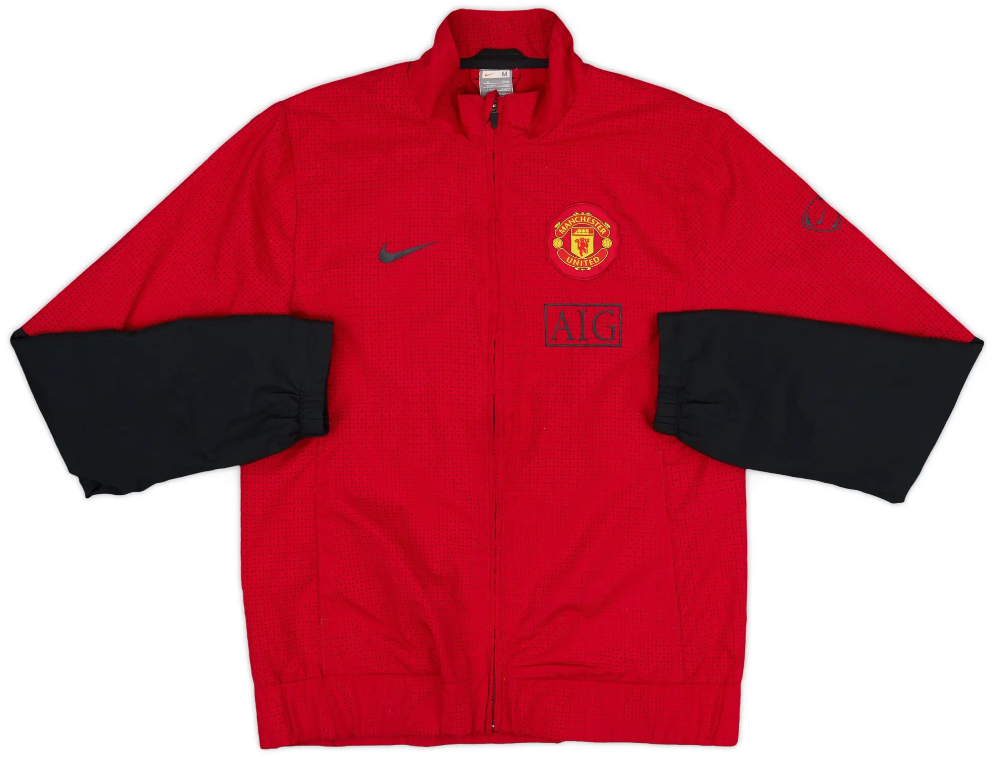 2009-10 Manchester United Nike Track Jacket - 8/10 - (M)