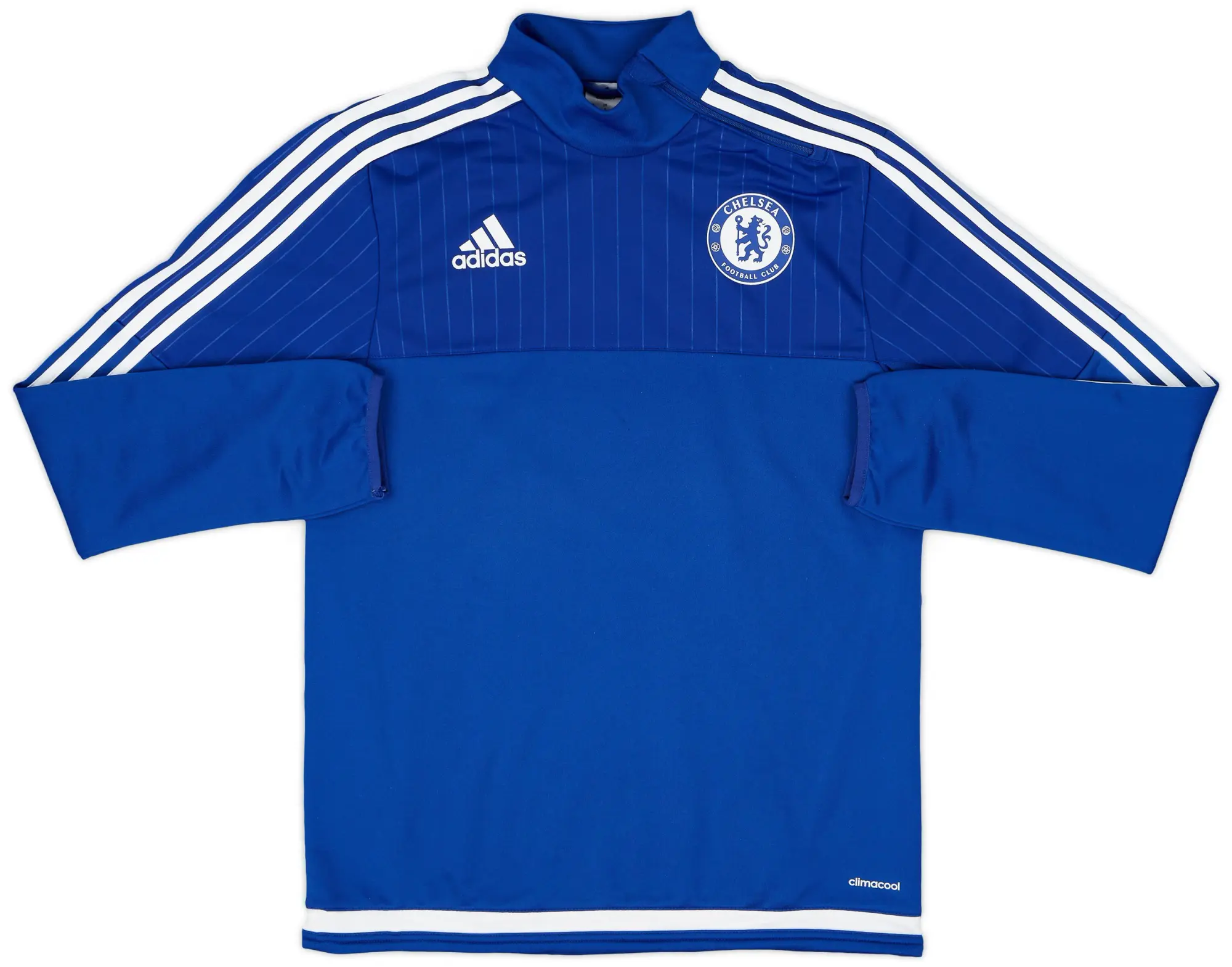 2015-16 Chelsea adidas 1/4 Zip Drill Top - 6/10 - (S)