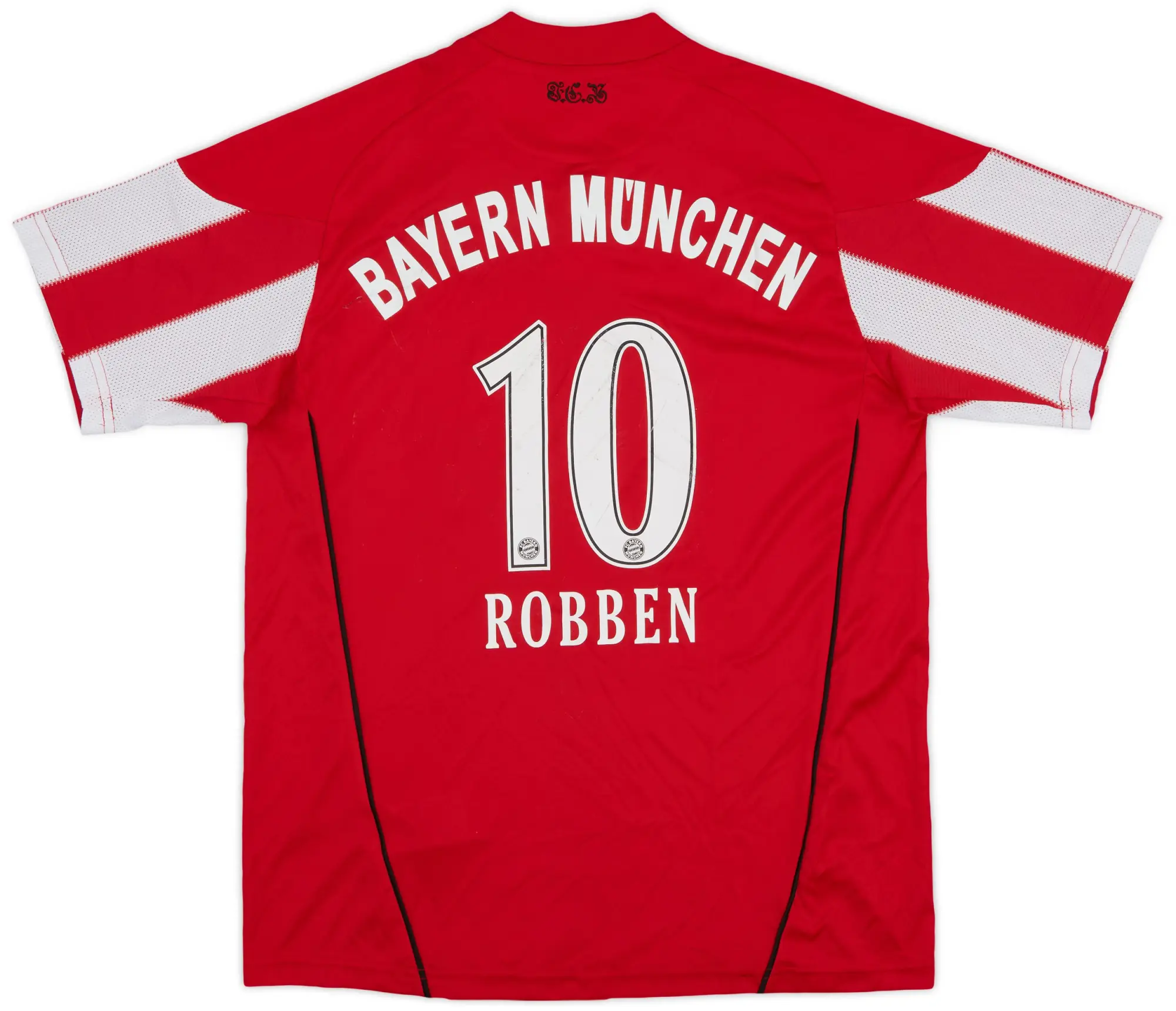 adidas 2010-11 Bayern Munich Home Shirt Robben #10 - 6/10 - (L.Boys)