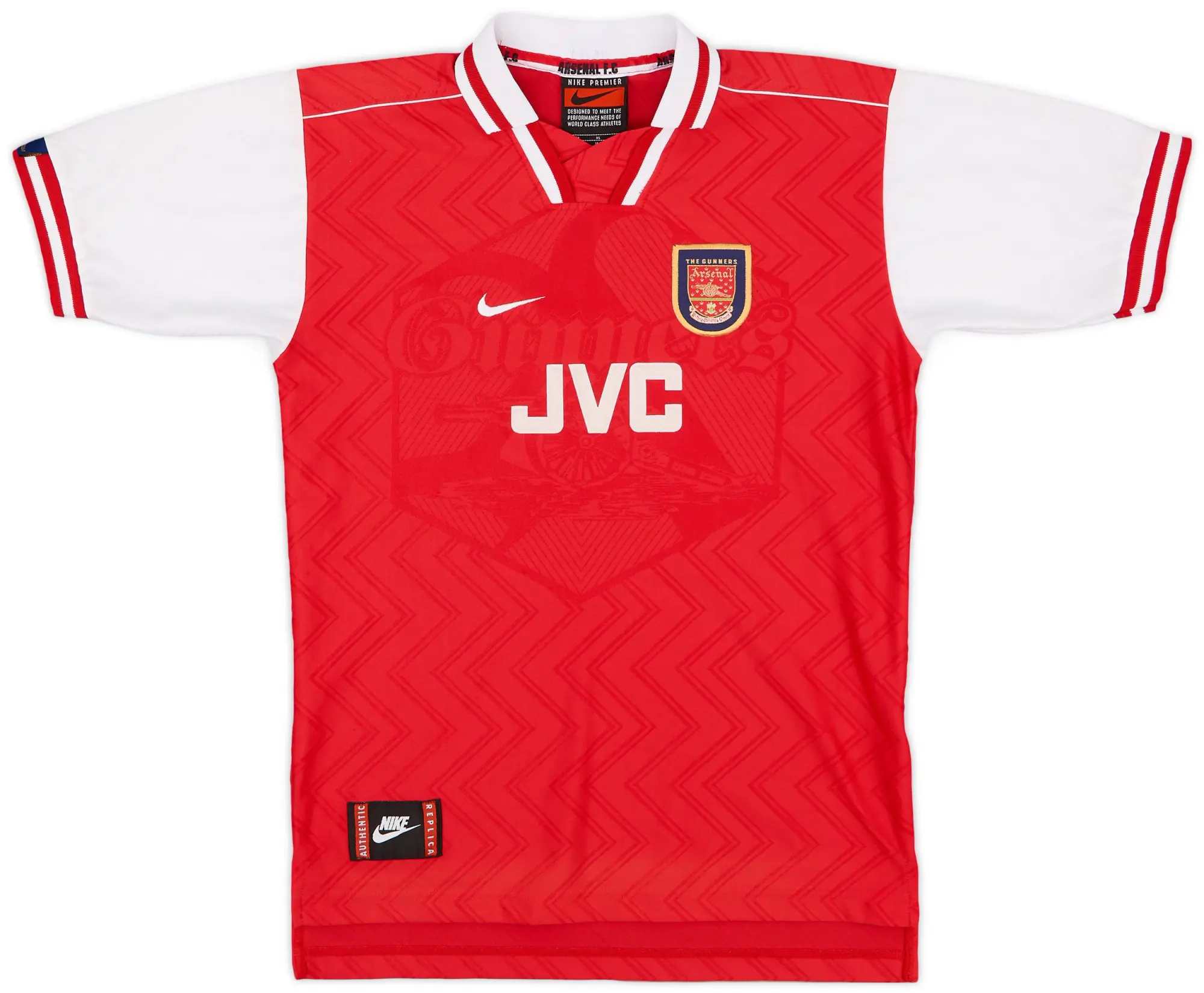 Nike 1996-98 Arsenal Home Shirt - 8/10 - (XL.Boys)