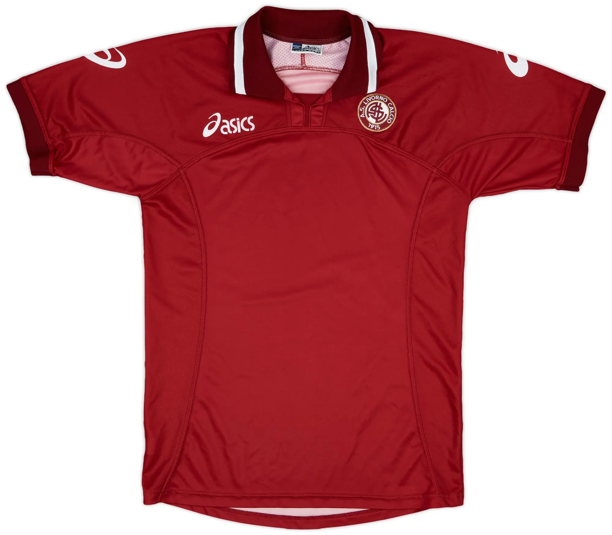 Asics 2002-03 Livorno Home Shirt - 8/10 - (L)