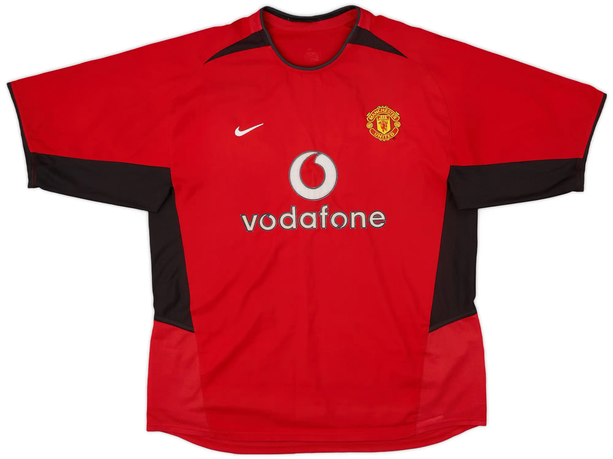 Nike 2002-04 Manchester United Home Shirt Scholes #18 - 6/10 - (XL)