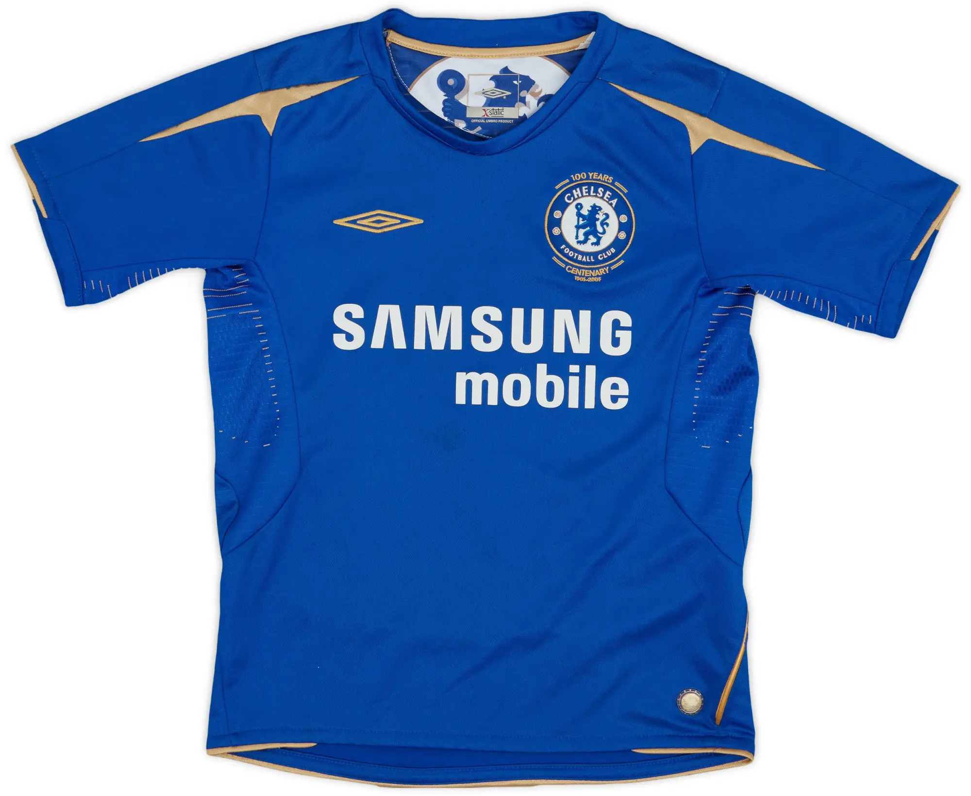 Umbro 2005-06 Chelsea Centenary Home Shirt - 6/10 - (S.Boys)