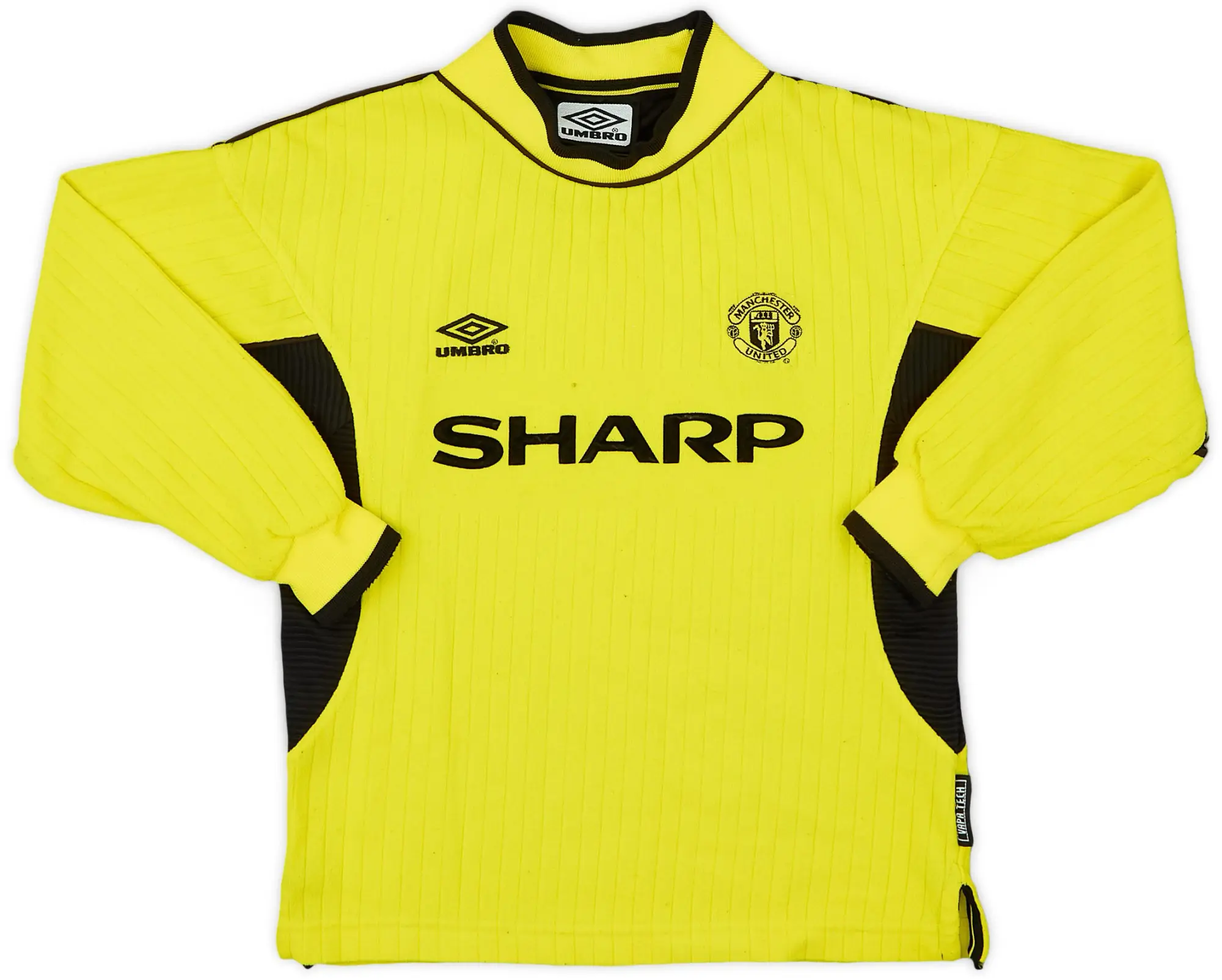 Umbro 1999-00 Manchester United GK Shirt - 7/10 - (S.Boys)
