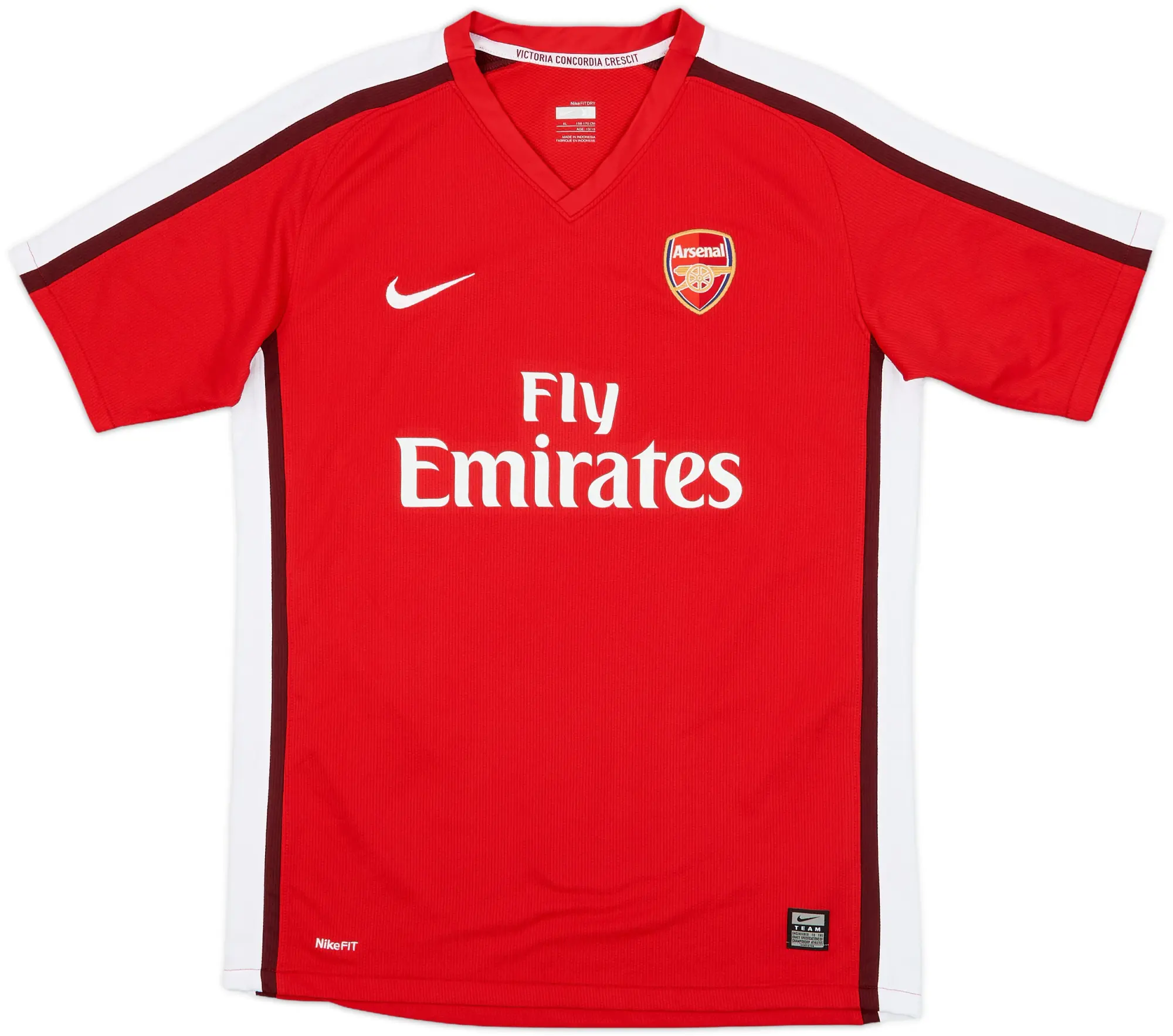 Nike 2008-10 Arsenal Home Shirt - 9/10 - (XL.Boys)