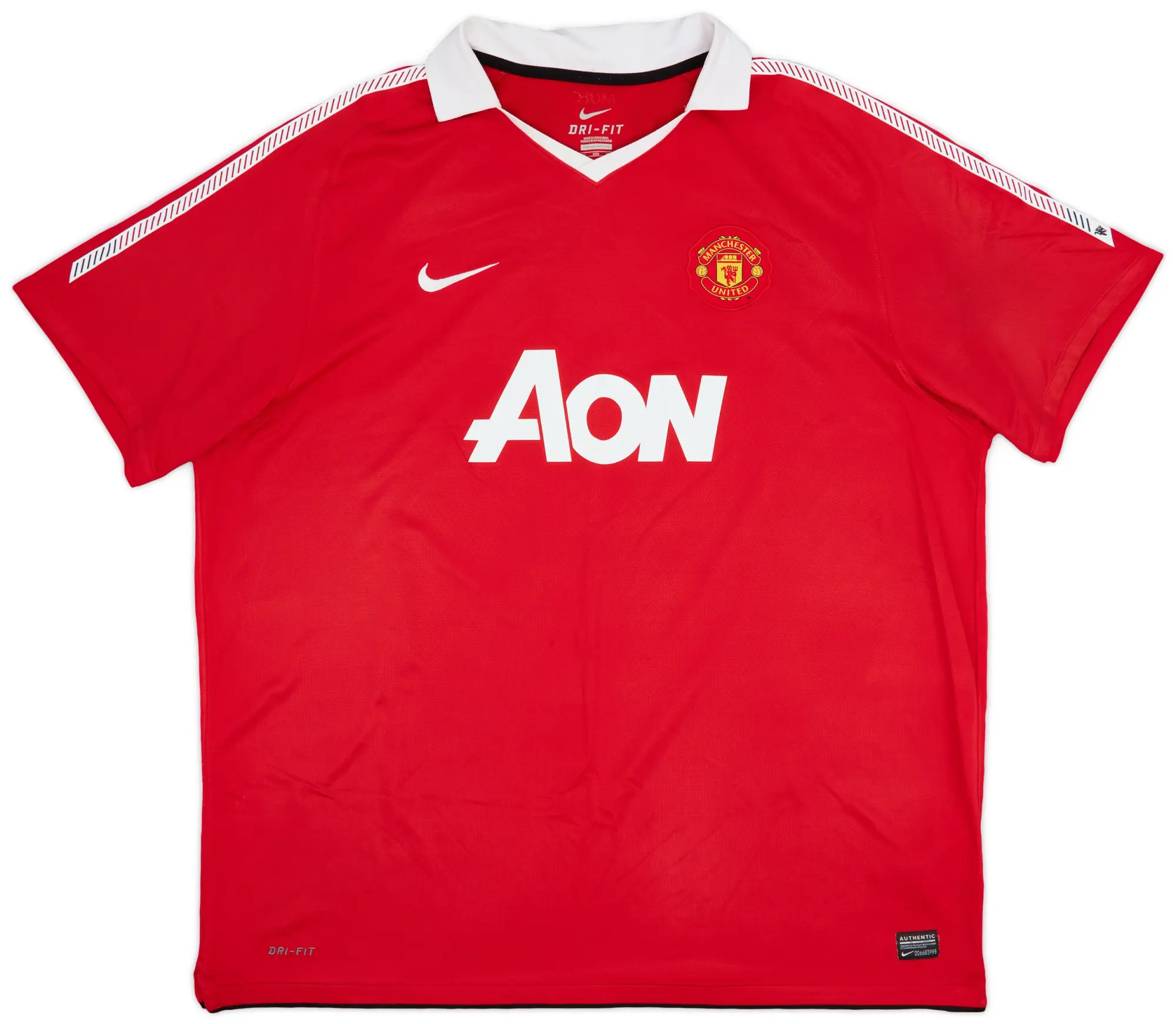 Nike 2010-11 Manchester United Home Shirt Rooney #10 - 7/10 - (3XL)
