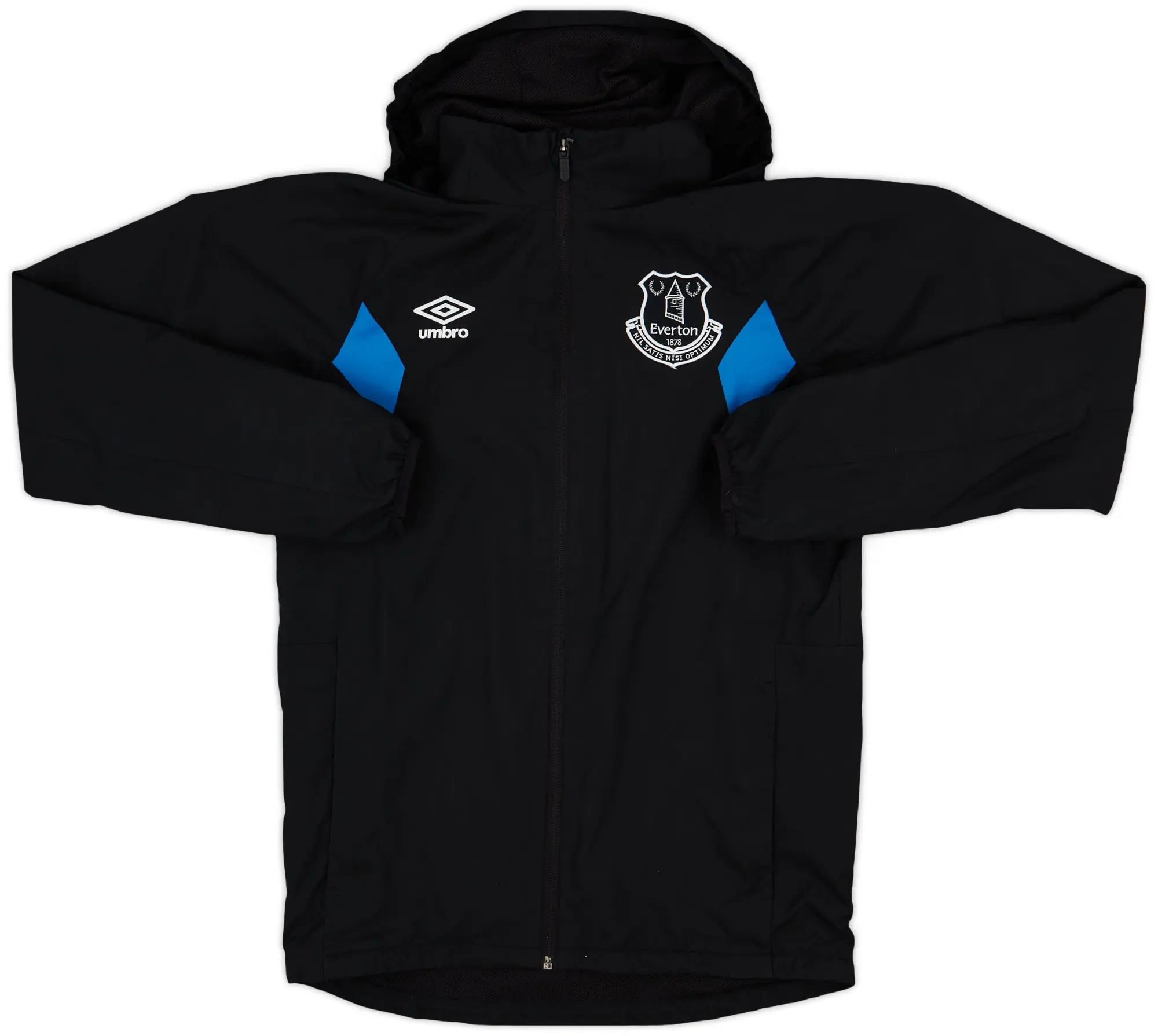2017-18 Everton Umbro Hooded Rain Jacket - 10/10 - (S)