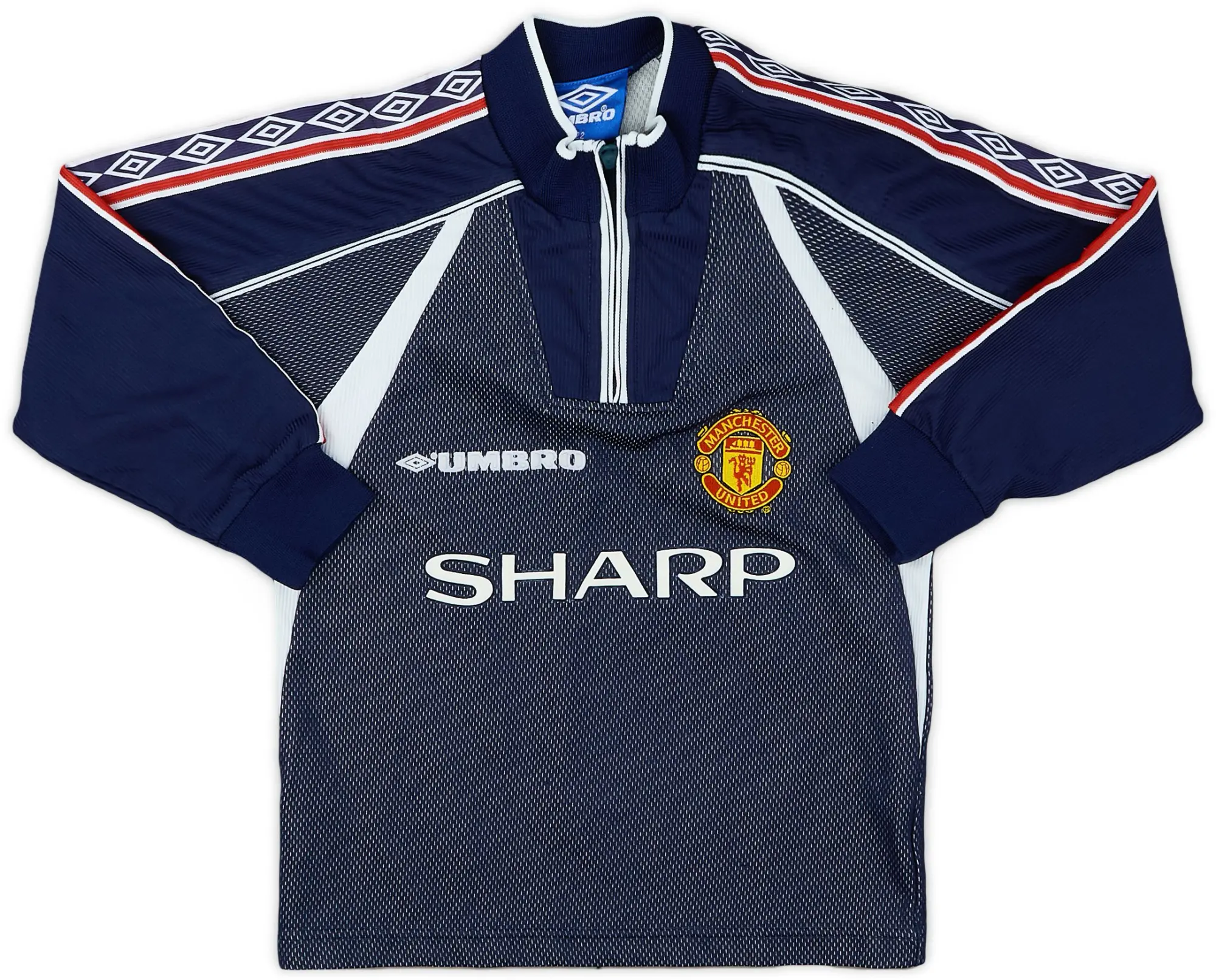 Umbro 1998-99 Manchester United GK Shirt - 9/10 - (6-7 Years)