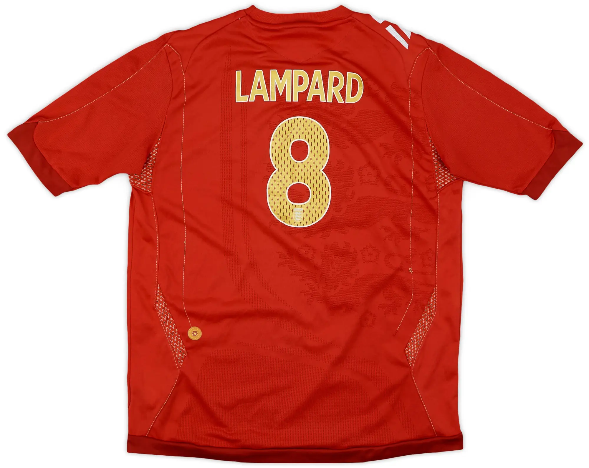 Umbro 2006-08 England Away Shirt Lampard #8 - 8/10 - (XL.Boys)