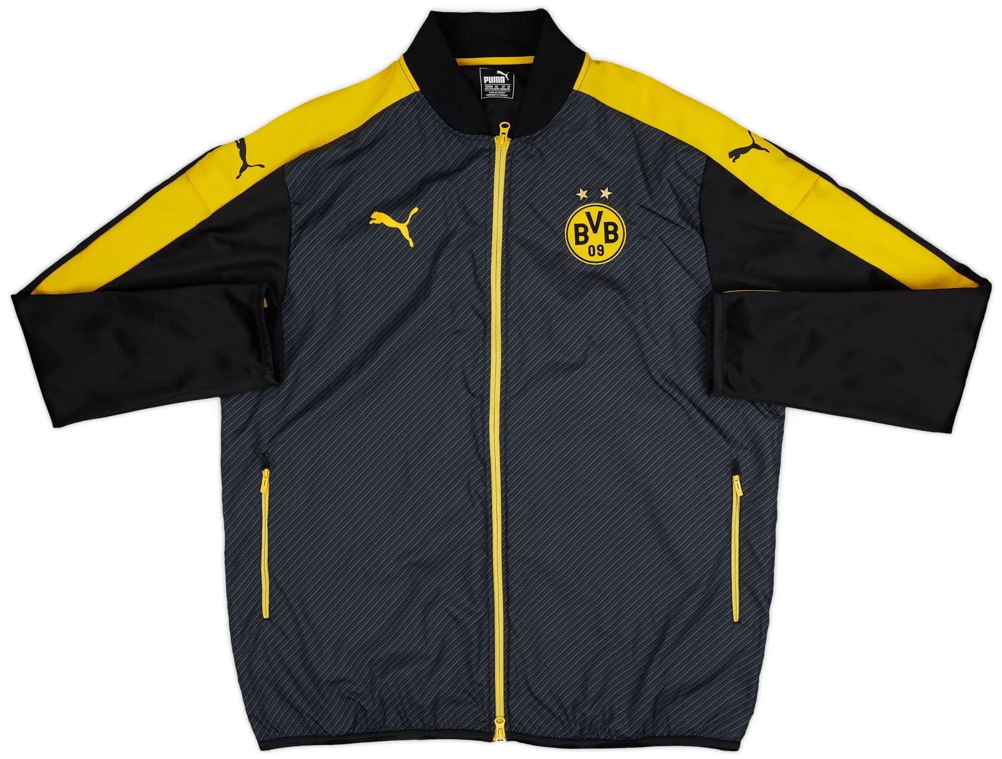 2016-17 Borussia Dortmund Puma Track Jacket - 10/10 - (XXL)