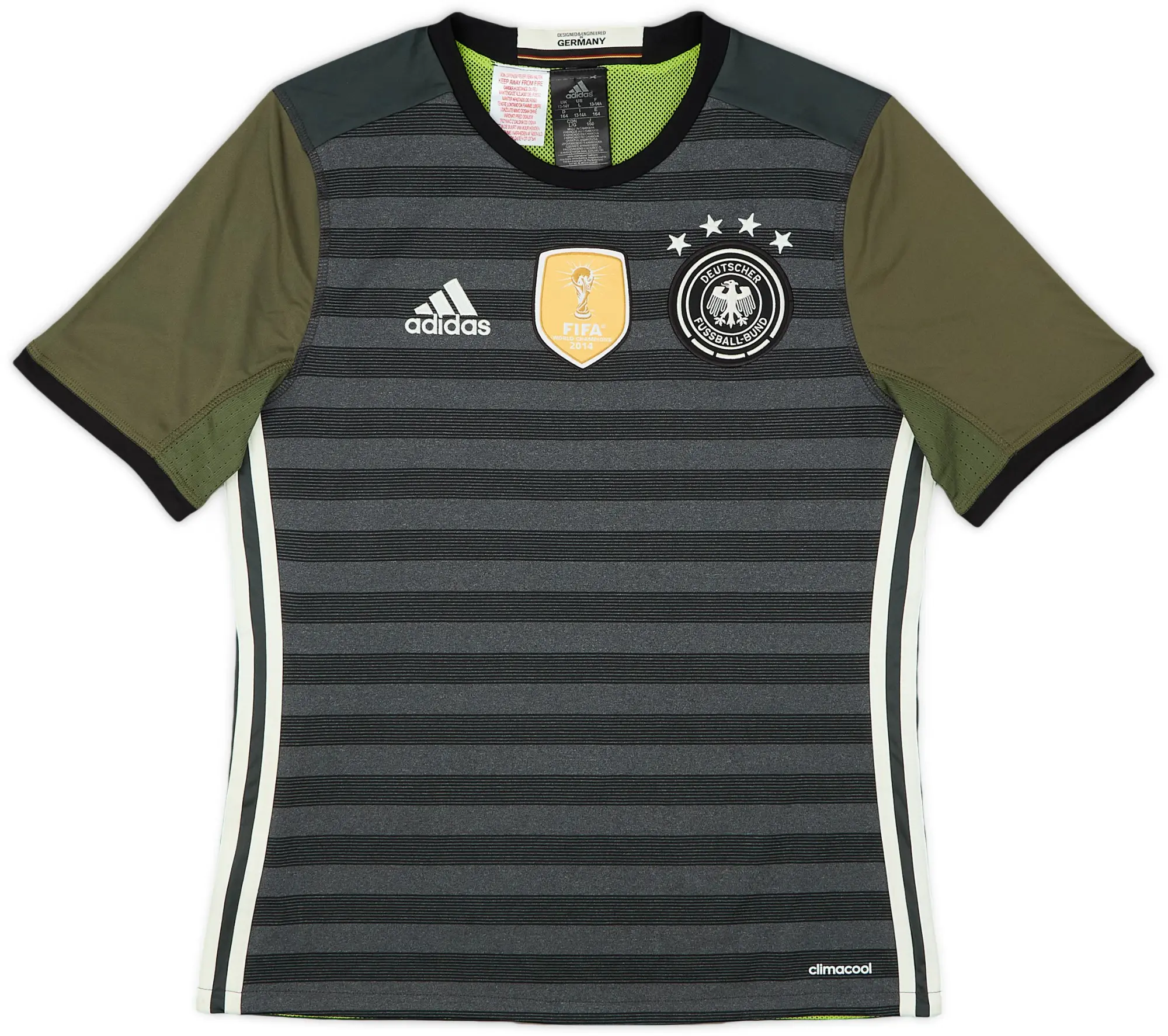 adidas 2015-17 Germany Away Shirt - 9/10 - (L.Boys)