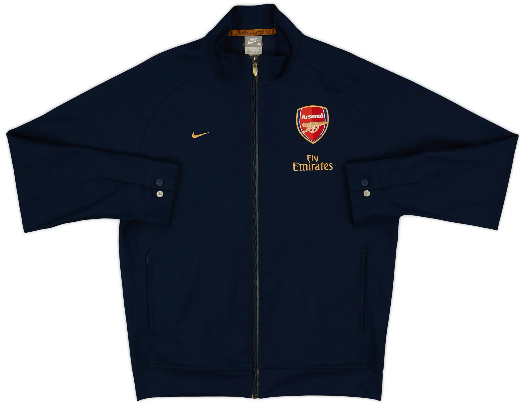 2007-08 Arsenal Nike Track Jacket - 8/10 - (M)