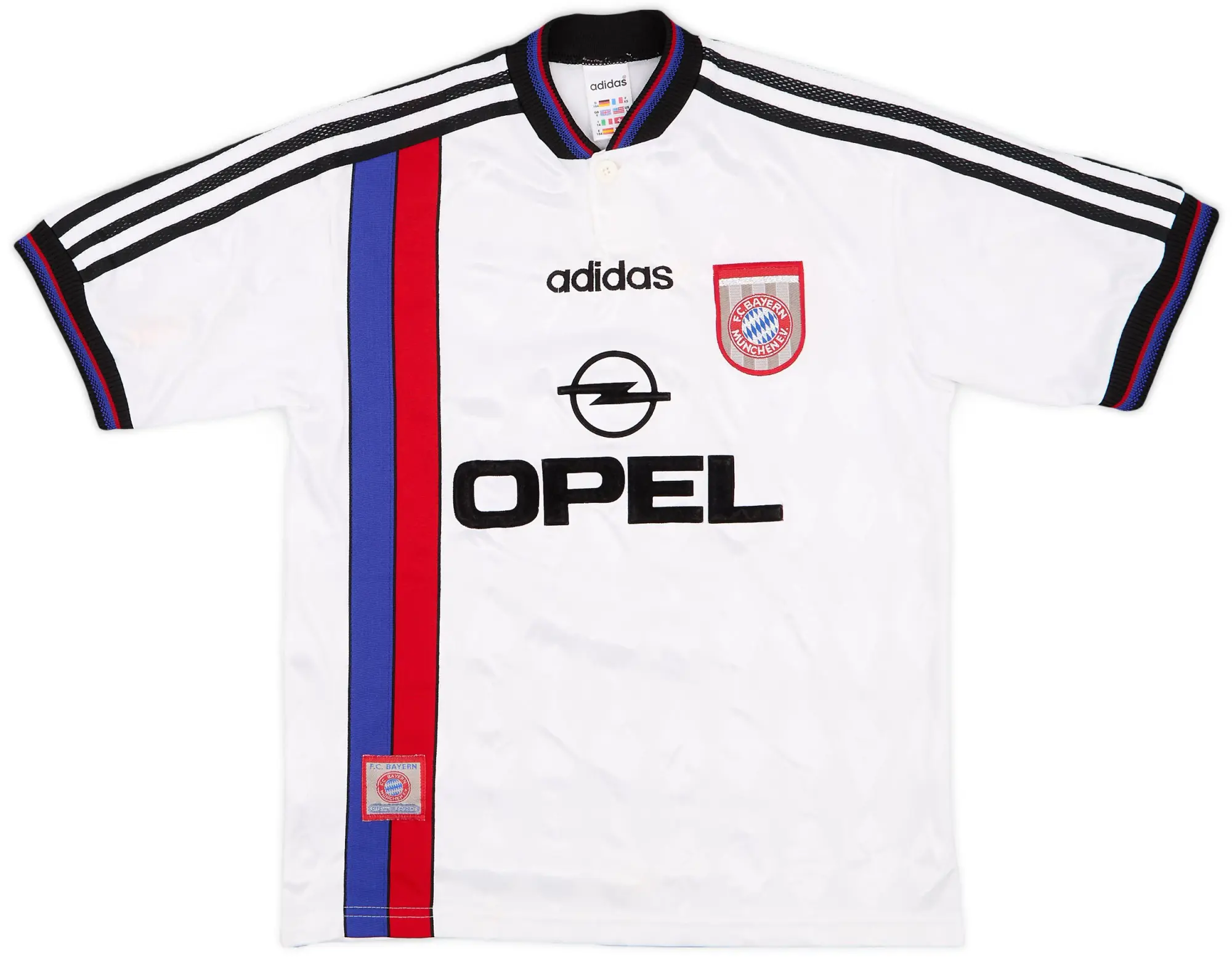 adidas 1996-98 Bayern Munich Away Shirt - 8/10 - (Y)