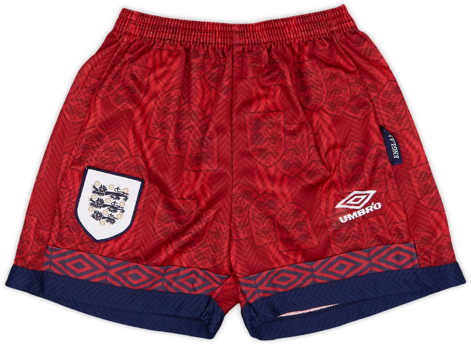 Umbro 1993-95 England Away Shorts - 8/10 - (S)