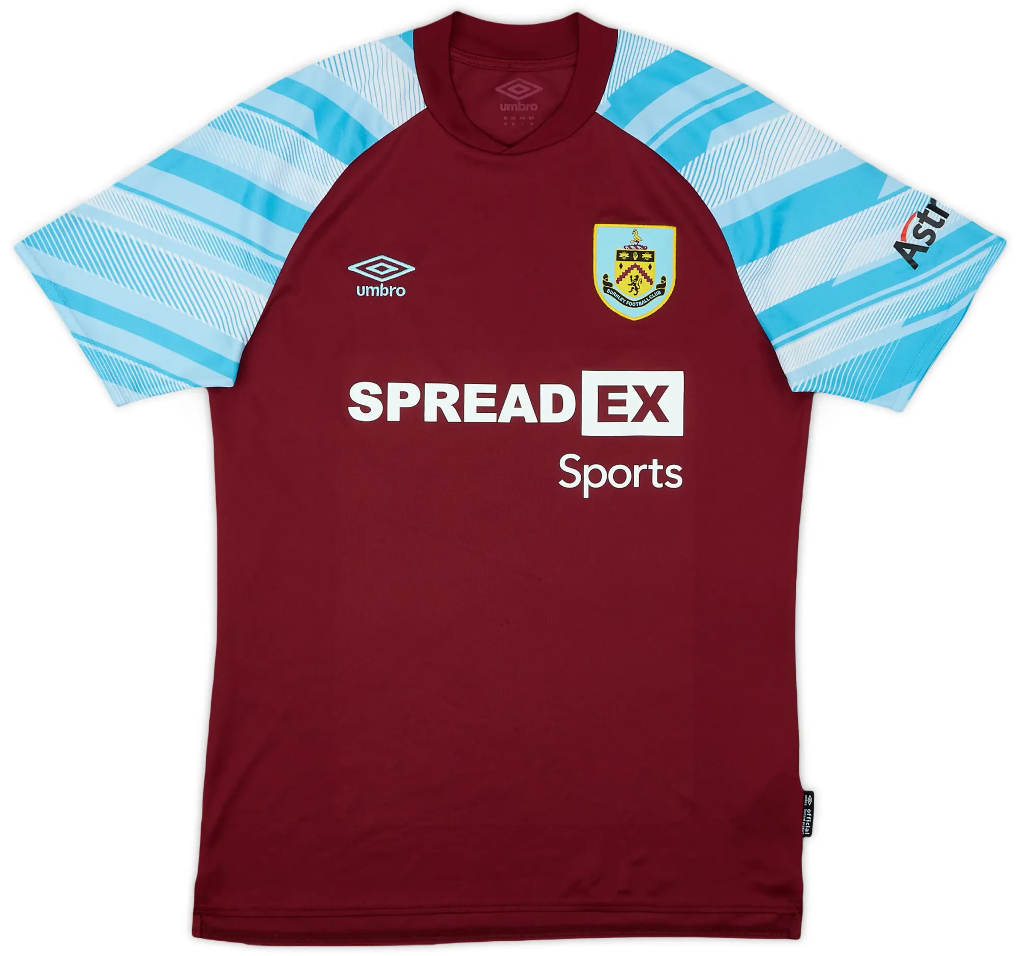 Umbro 2021-22 Burnley Home Shirt - 7/10 - (M)