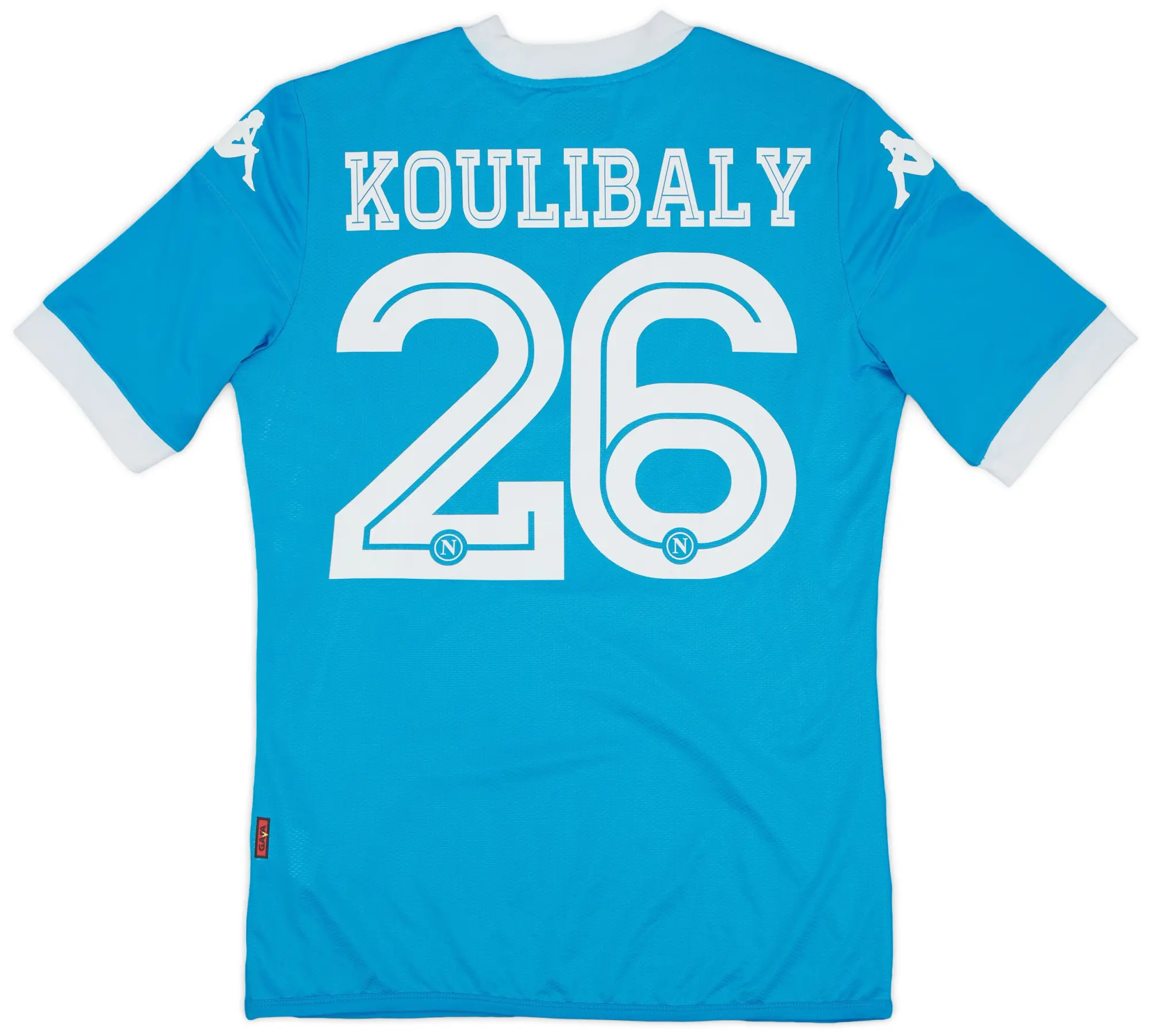 Kappa 2015-16 Napoli Authentic Home Shirt Koulibaly #26 - 8/10 - (XL)