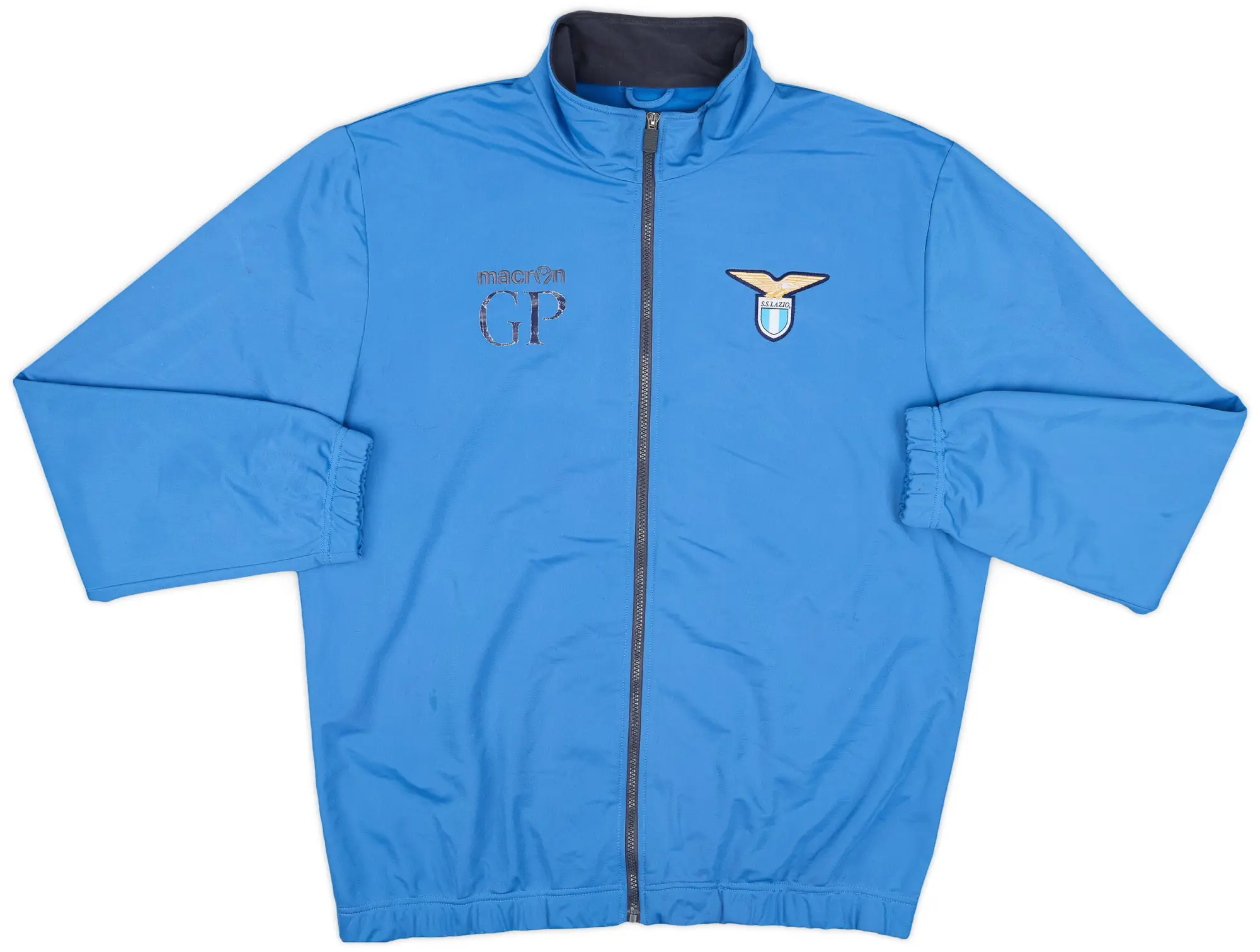 2012-13 Lazio Staff Issue Macron Track Jacket GP - 6/10 - (3XL)