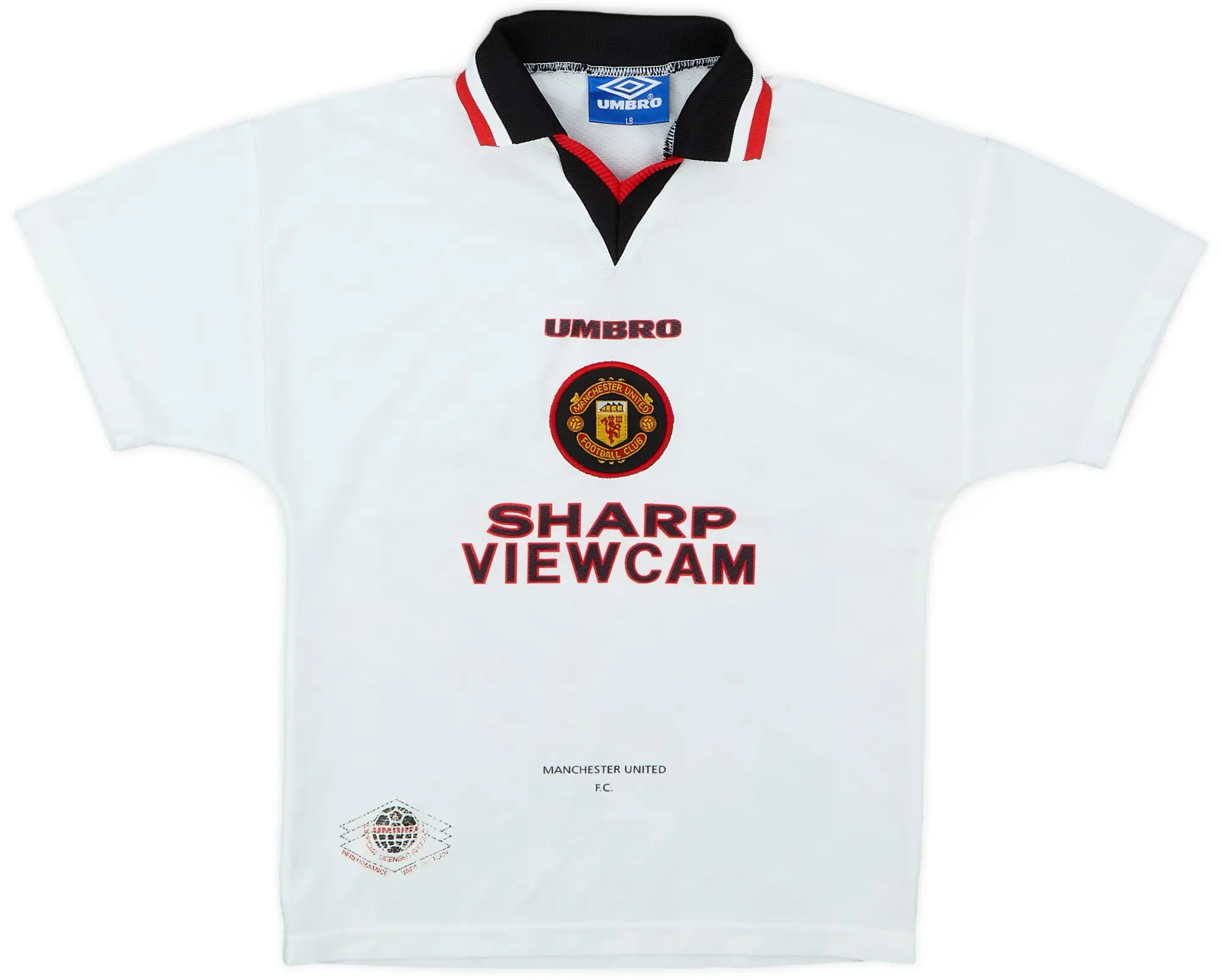 Umbro 1996-97 Manchester United Away Shirt - 8/10 - (L.Boys)