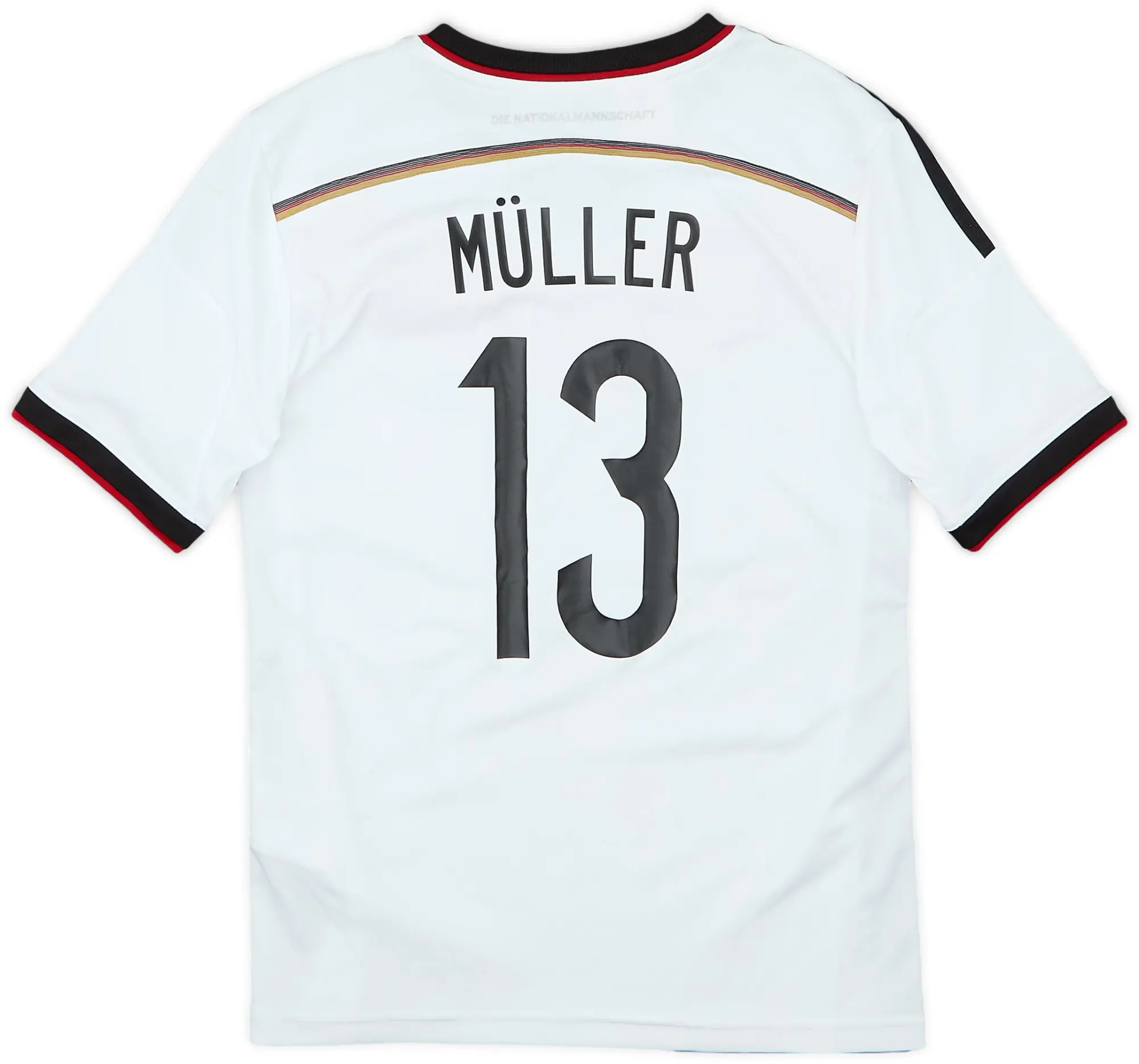 adidas 2014-15 Germany Home Shirt Muller #13 - 8/10 - (L.Boys)
