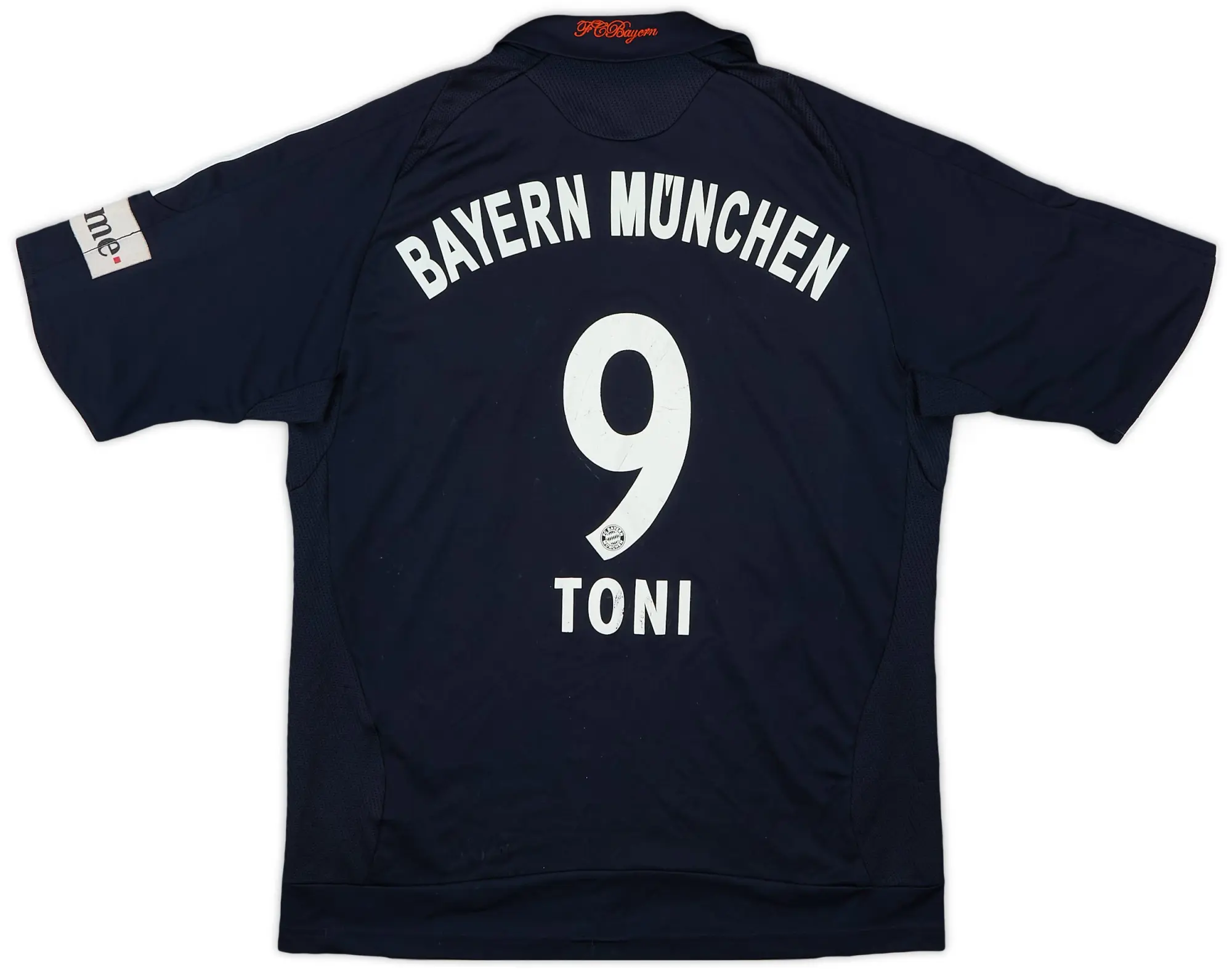adidas 2008-09 Bayern Munich Away Shirt Toni #9 - 5/10 - (L.Boys)