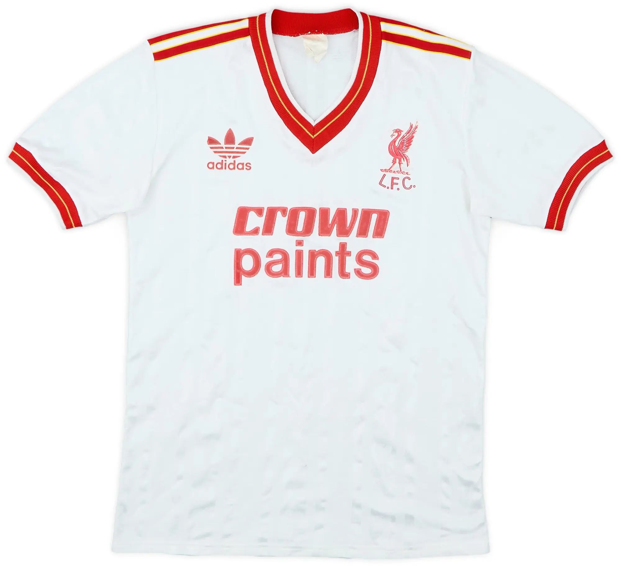 adidas 1985-86 Liverpool Away Shirt - 8/10 - (S)