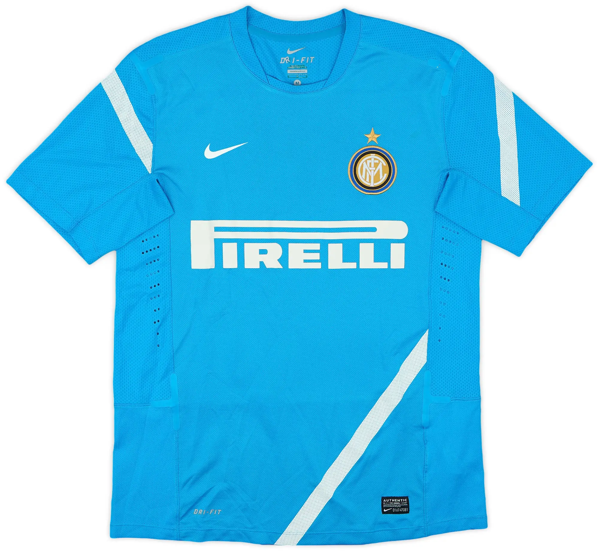2011-12 Inter Milan Nike Player Issue Training Shirt - 7/10 - (M)