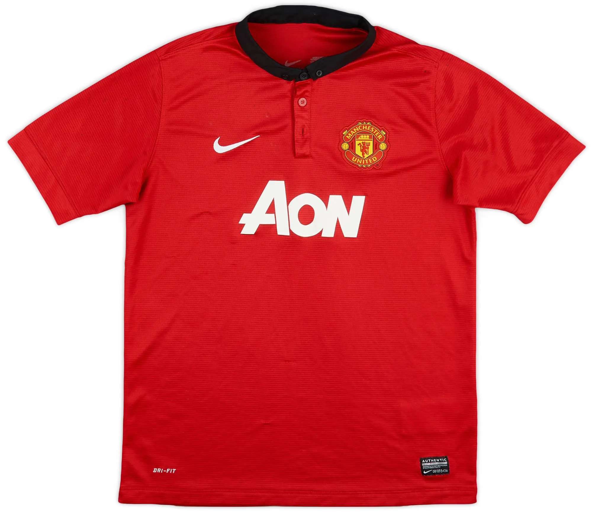 Nike 2013-14 Manchester United Home Shirt - 5/10 - (L.Boys)