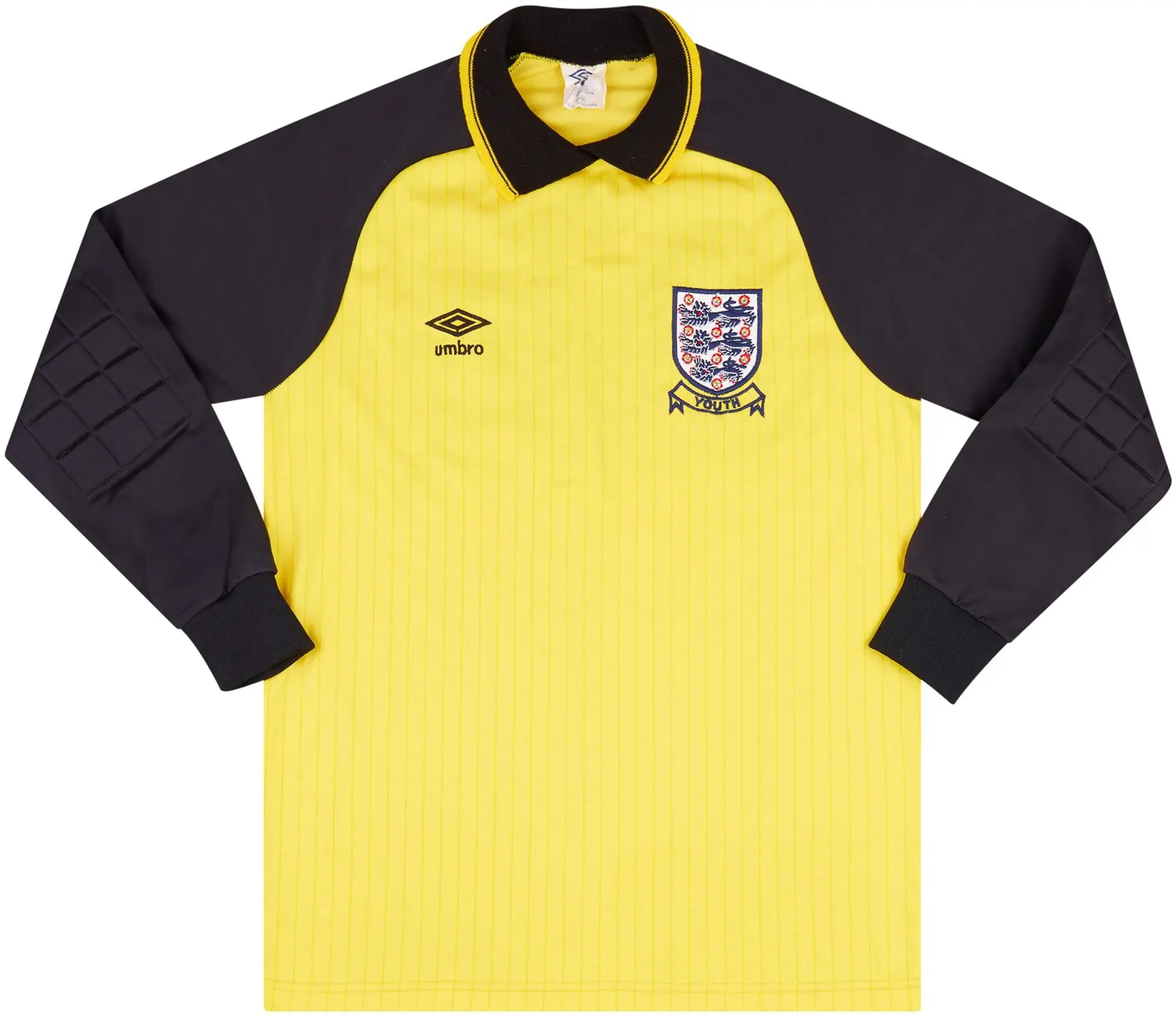 Umbro 1984-85 England U-18 Match Issue GK Shirt #13 (Digby)