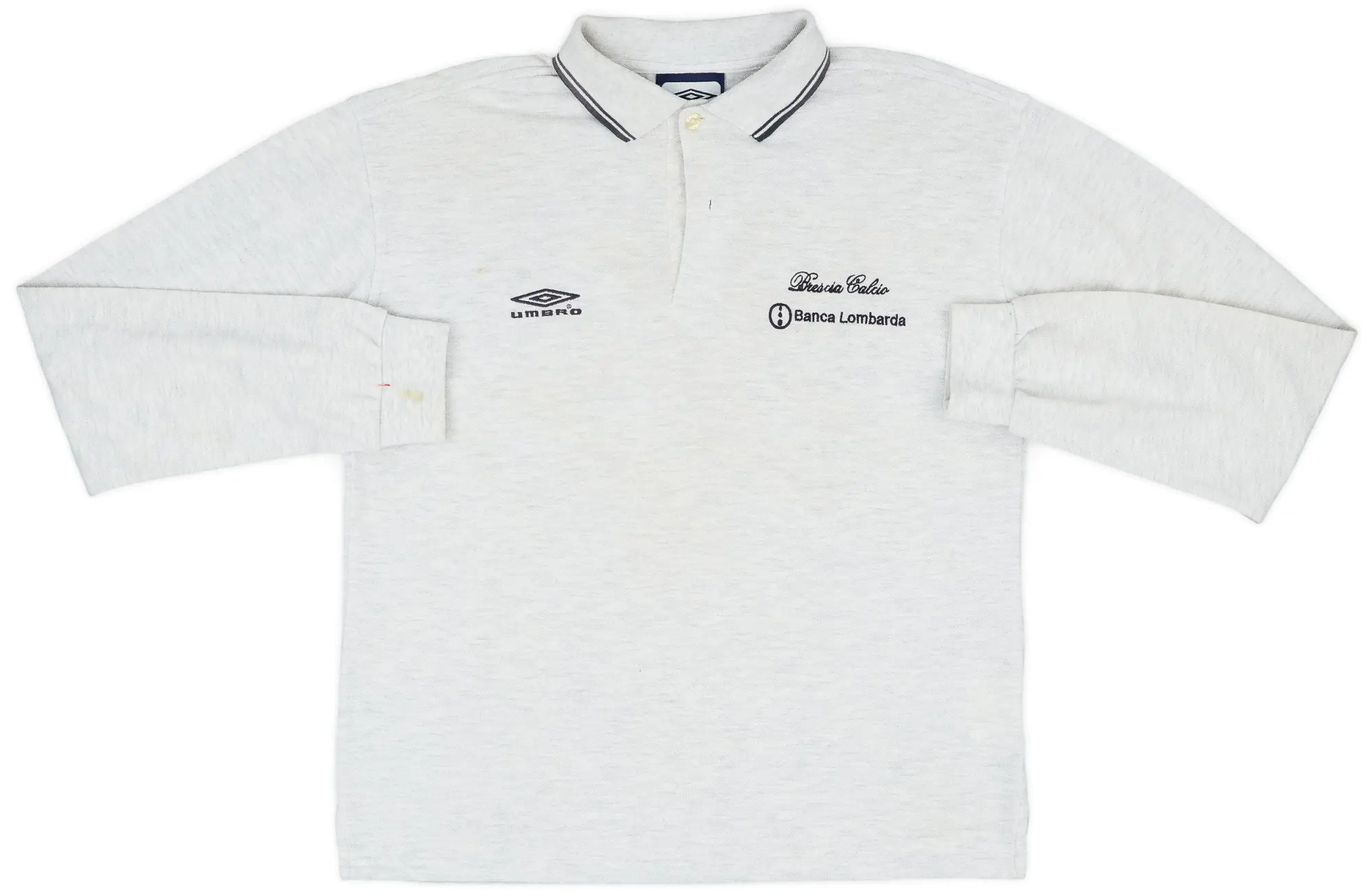 2002-03 Brescia Umbro Polo L/S Shirt - 6/10 - (M)