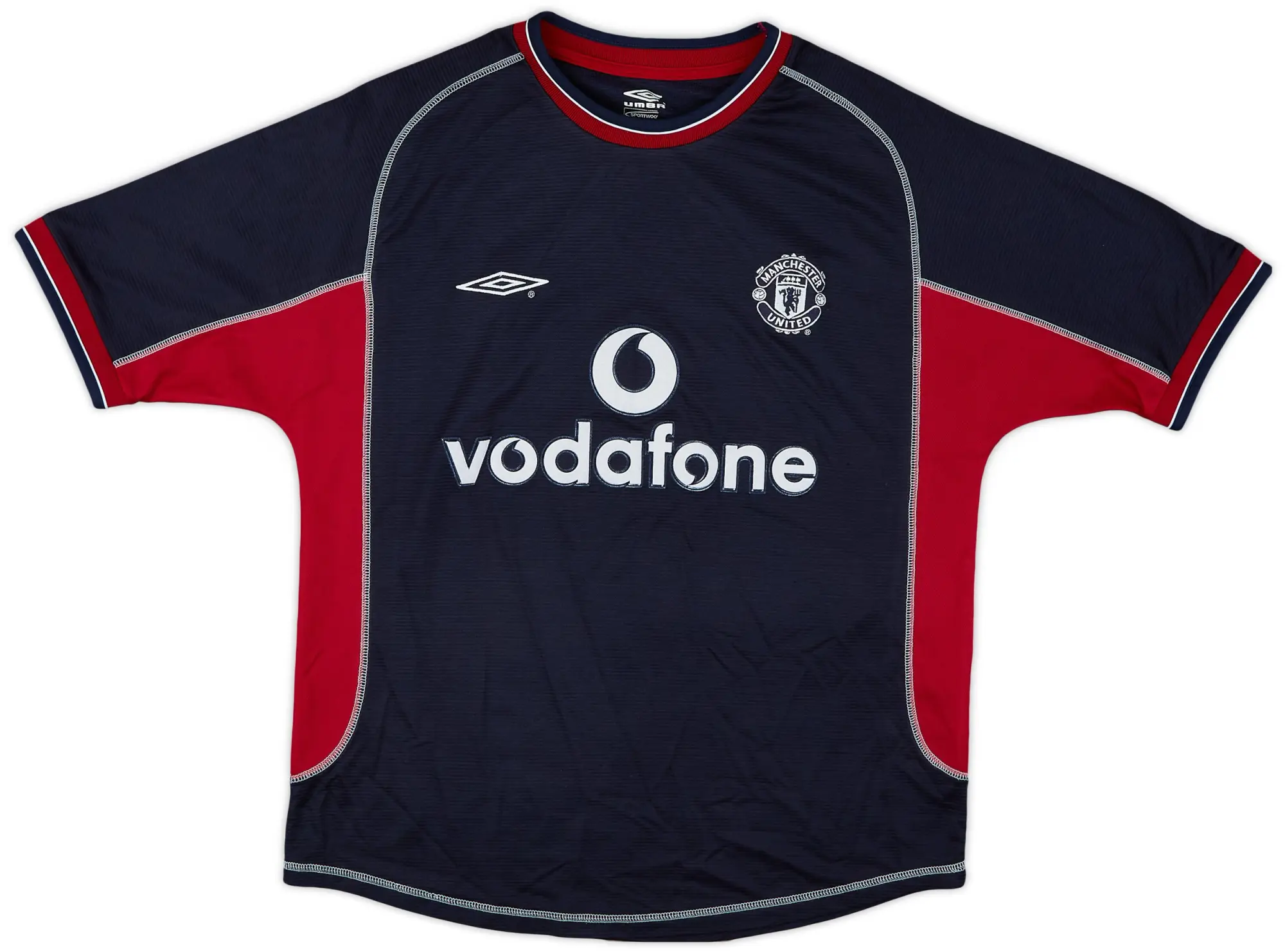 Umbro 2000-01 Manchester United Third Shirt - 8/10 - (Y)