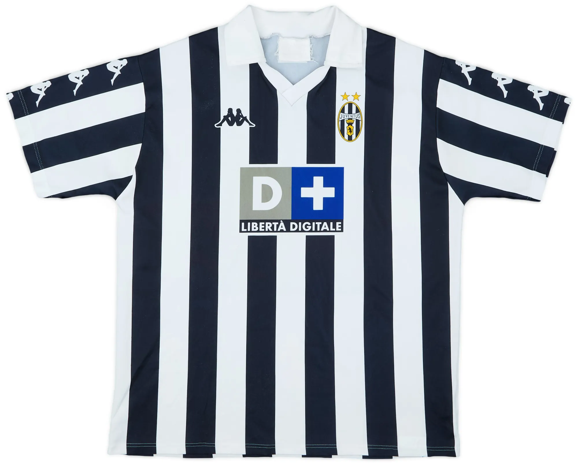 Kappa JUVENTUS オーセンティック 99-00 ユニフォーム L Juventus 98/99 • Home Shirt • XL – Real Vintage Football