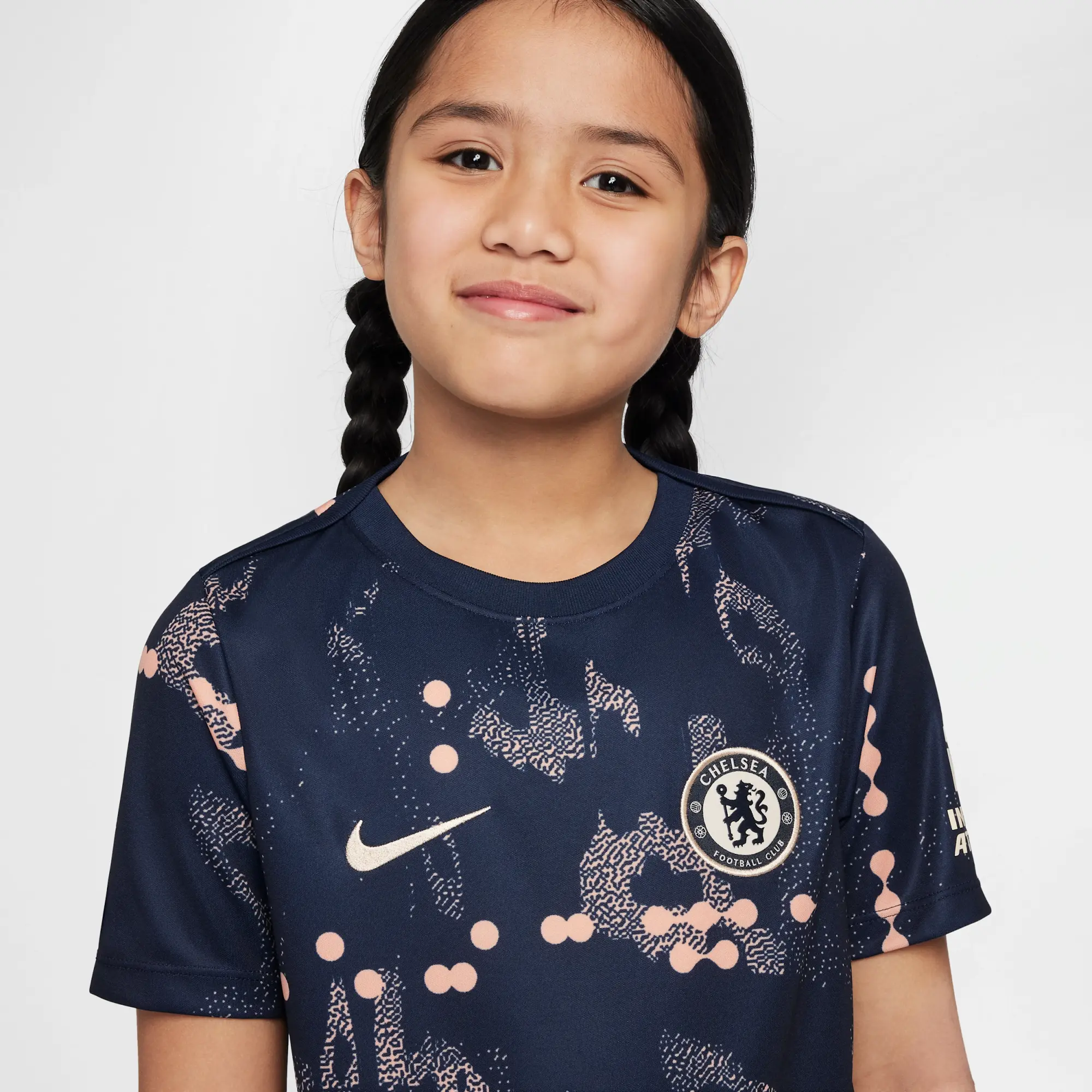 Chelsea Nike Pre Match Top - Obsidian - Kids