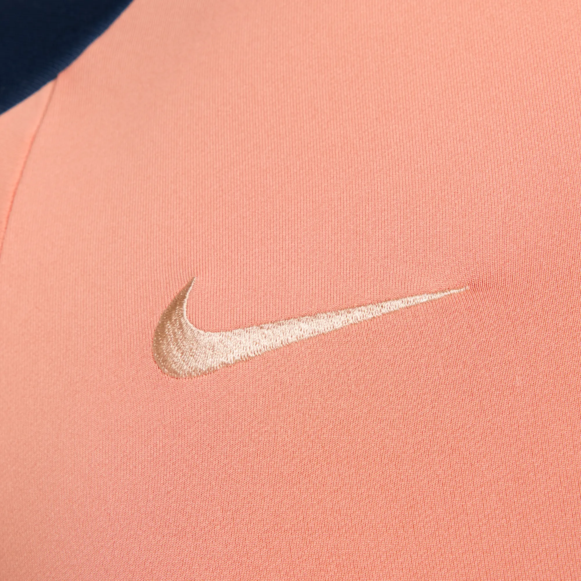 Nike Cheslea Dri-Fit 1/4 Zip L/S Strike Drill Top - Orange/Navy