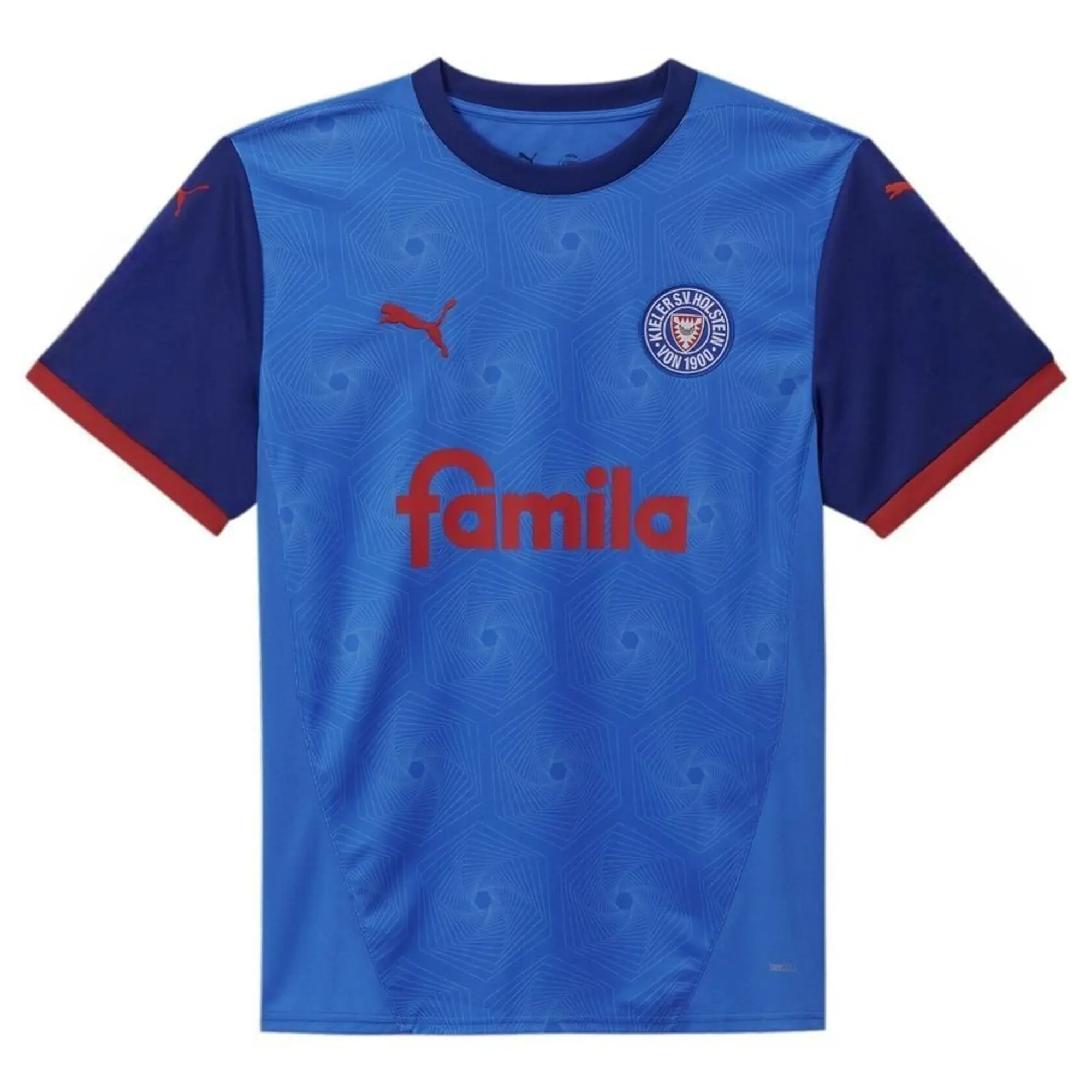 Puma Holstein Kiel Home Shirt 2024/25 - ['Blue']