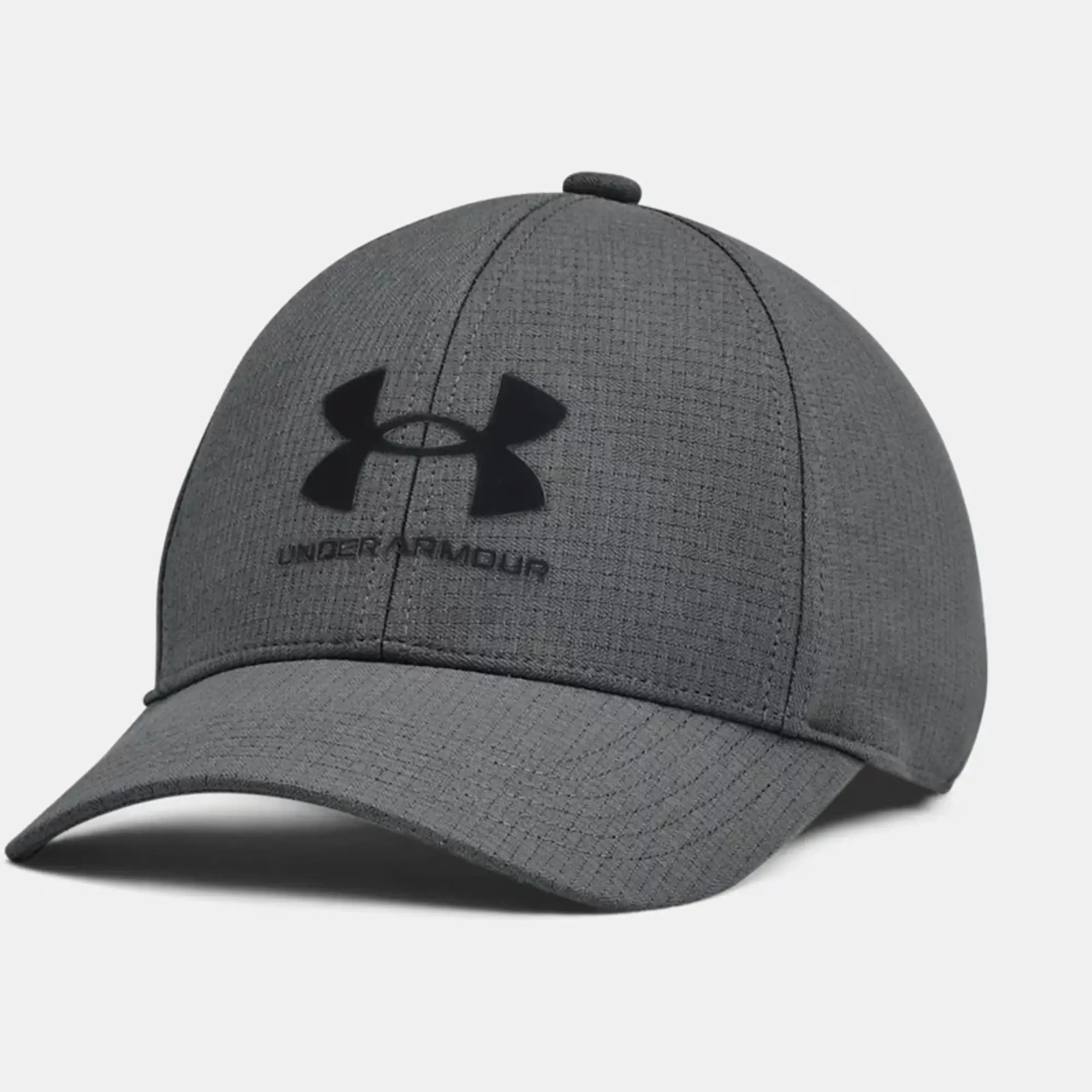 Boys'  Under Armour  ArmourVent™ Stretch Hat Pitch Gray / Black YSM/YMD