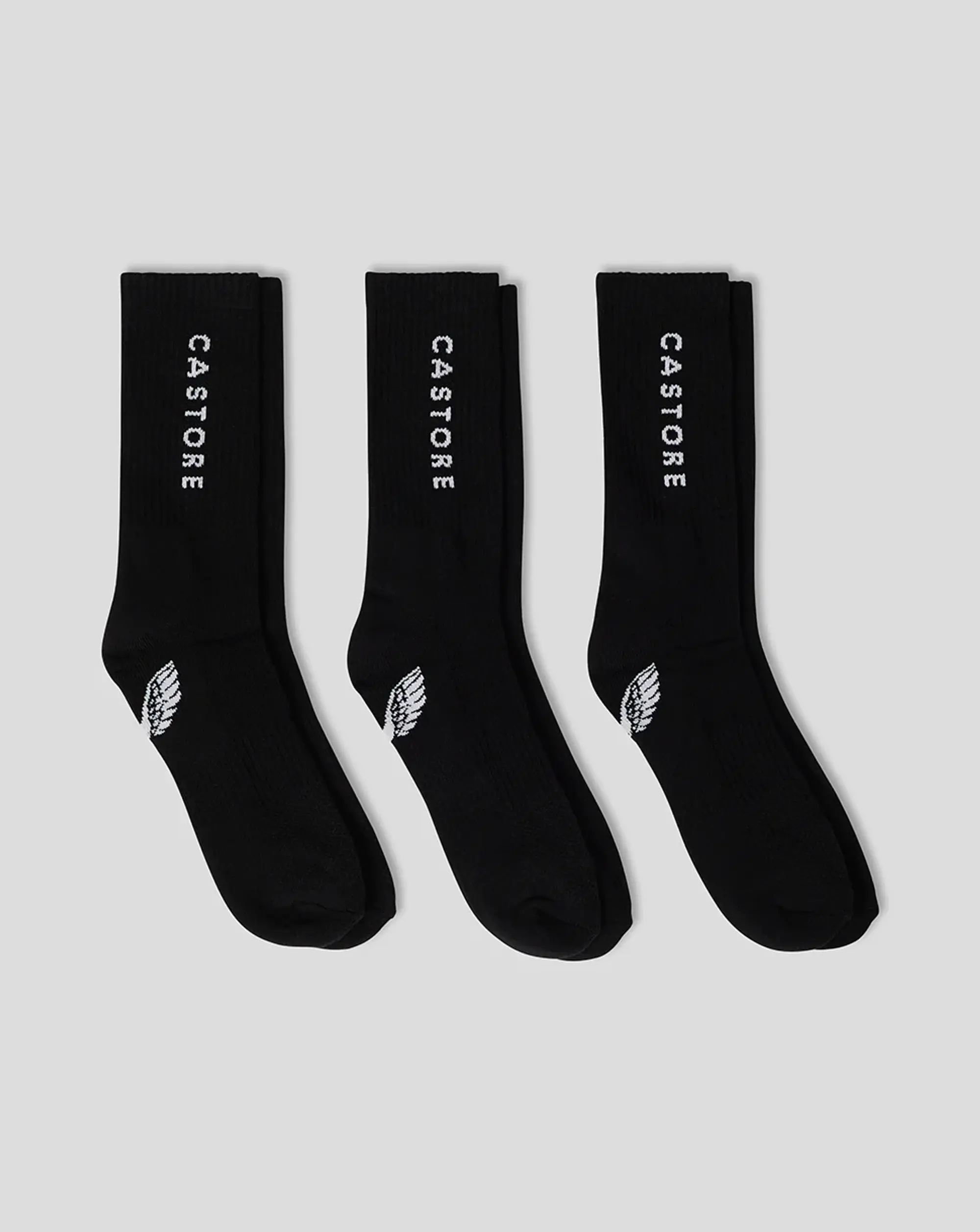 Castore Cushioned Crew Socks 3 Pack - White