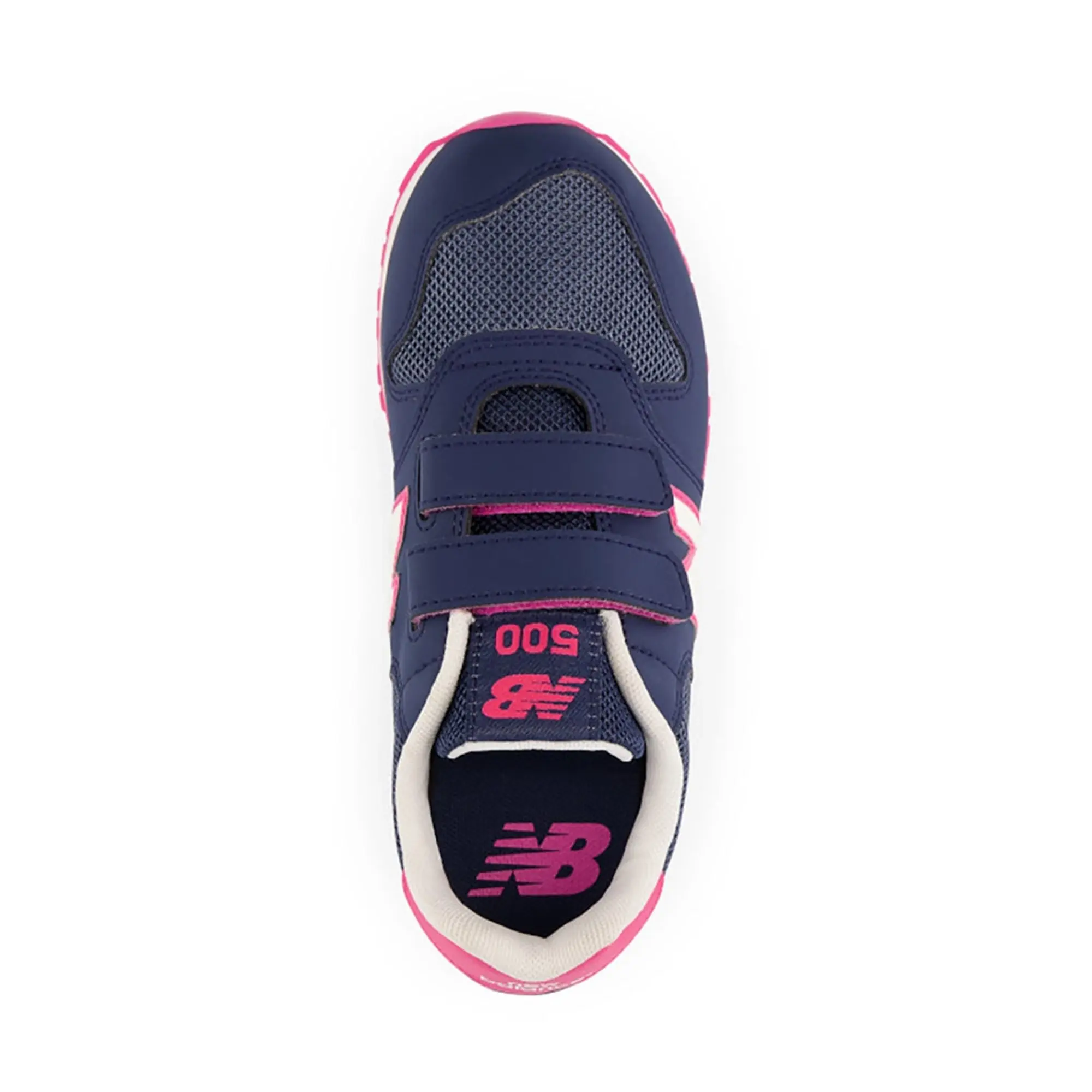 New Balance  500  girls's Children's Shoes (Trainers) in Blue