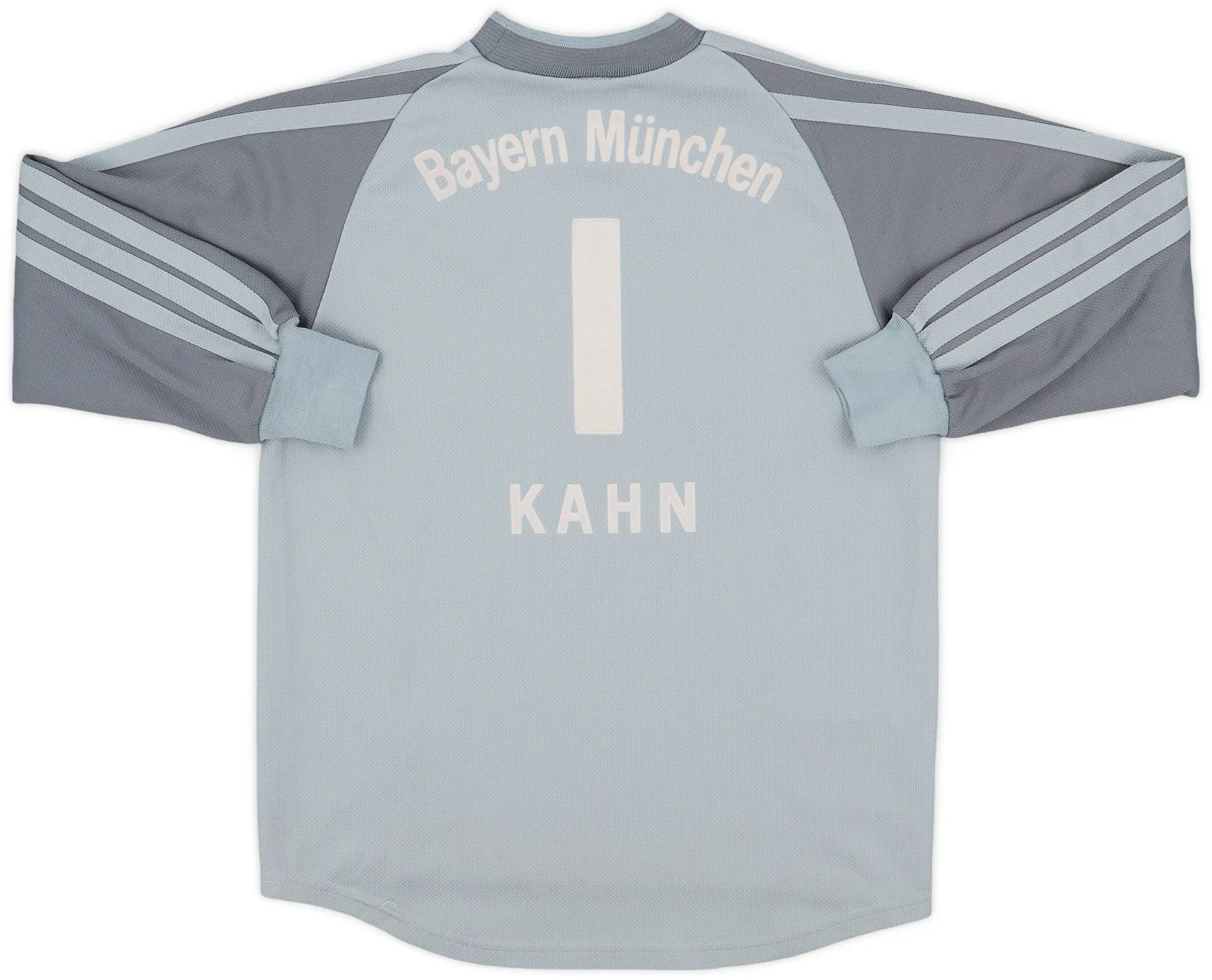 adidas 2001-02 Bayern Munich GK Shirt Kahn #1 - 9/10 - (XS)