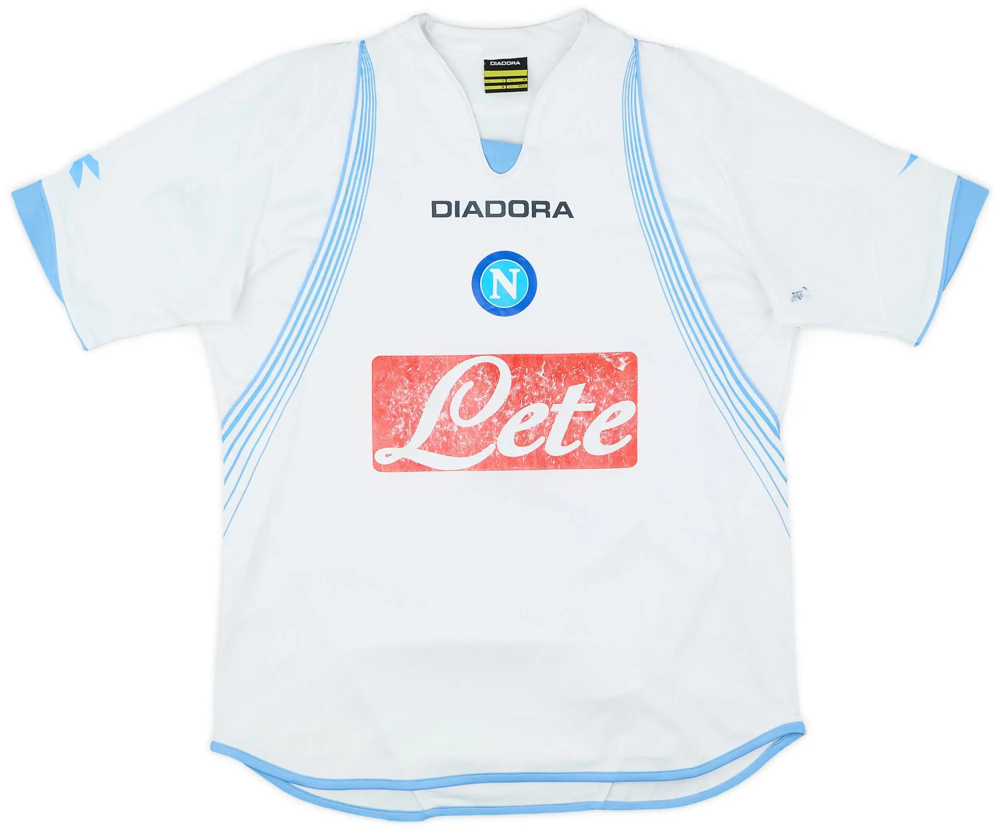 Diadora 2007-08 Napoli Third Shirt - 5/10 - (M)