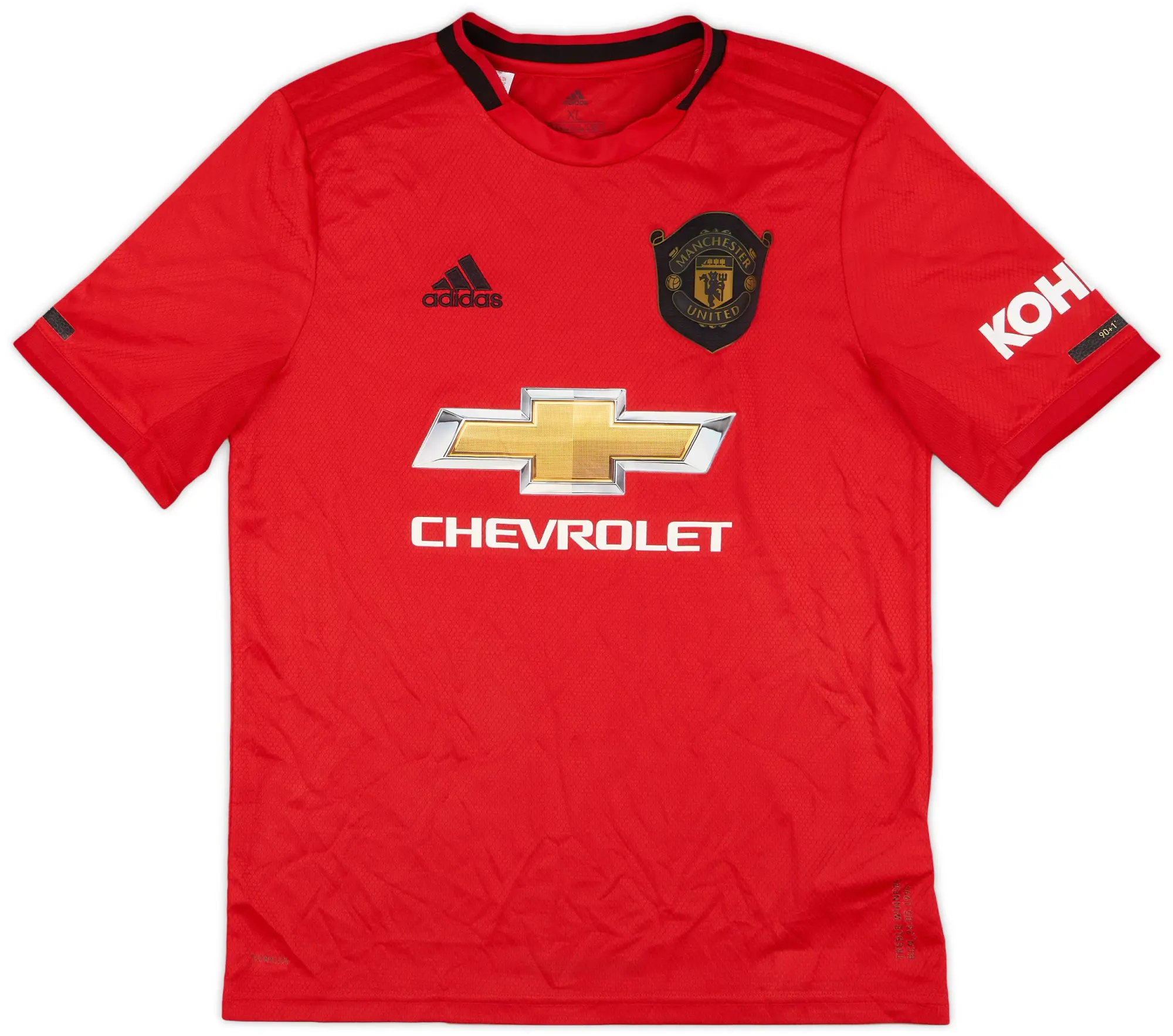 adidas 2019-20 Manchester United Home Shirt - 9/10 - (XL.Boys)