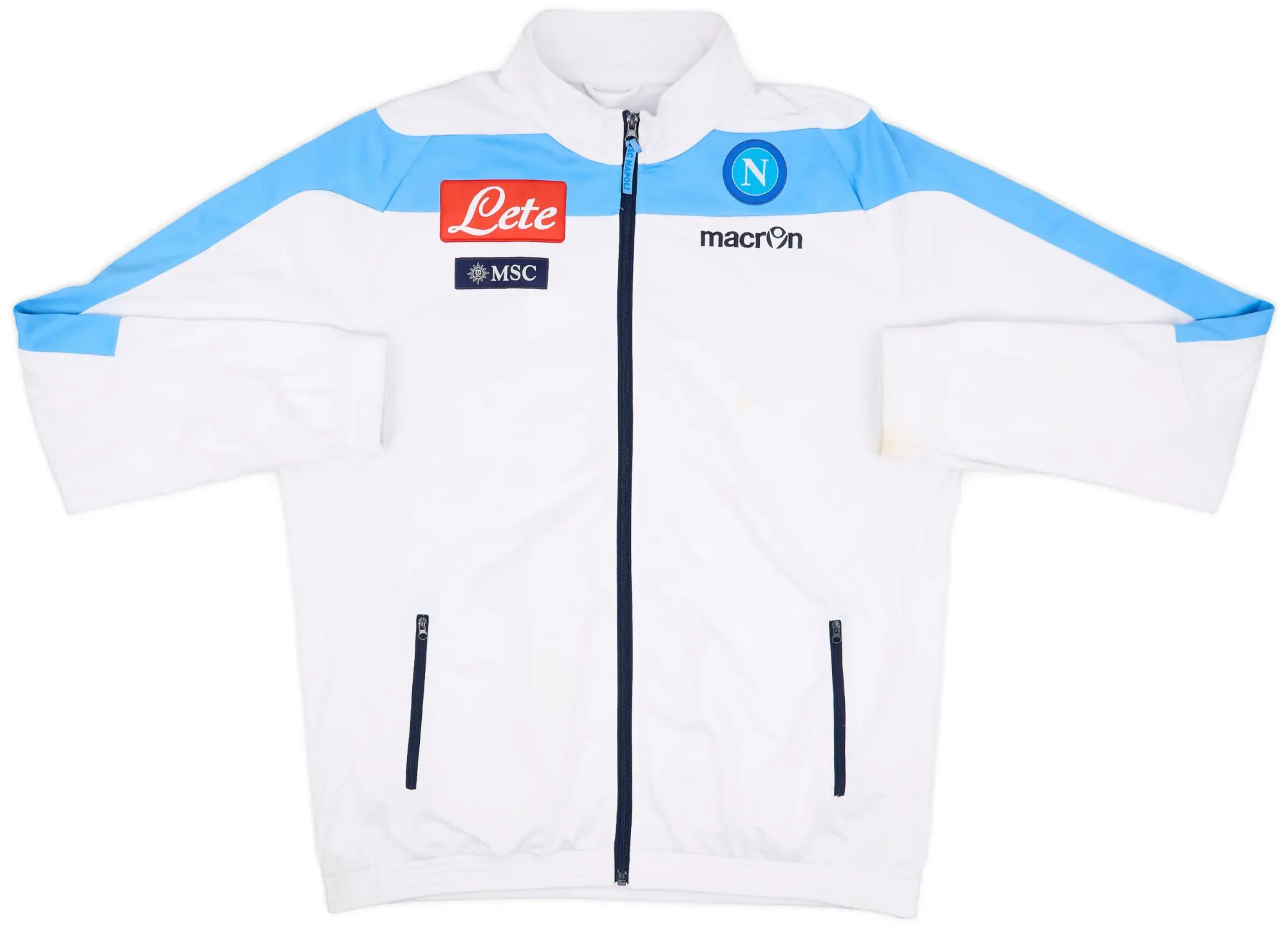 2014-15 Napoli Macron Track Jacket - 7/10 - (3XL)