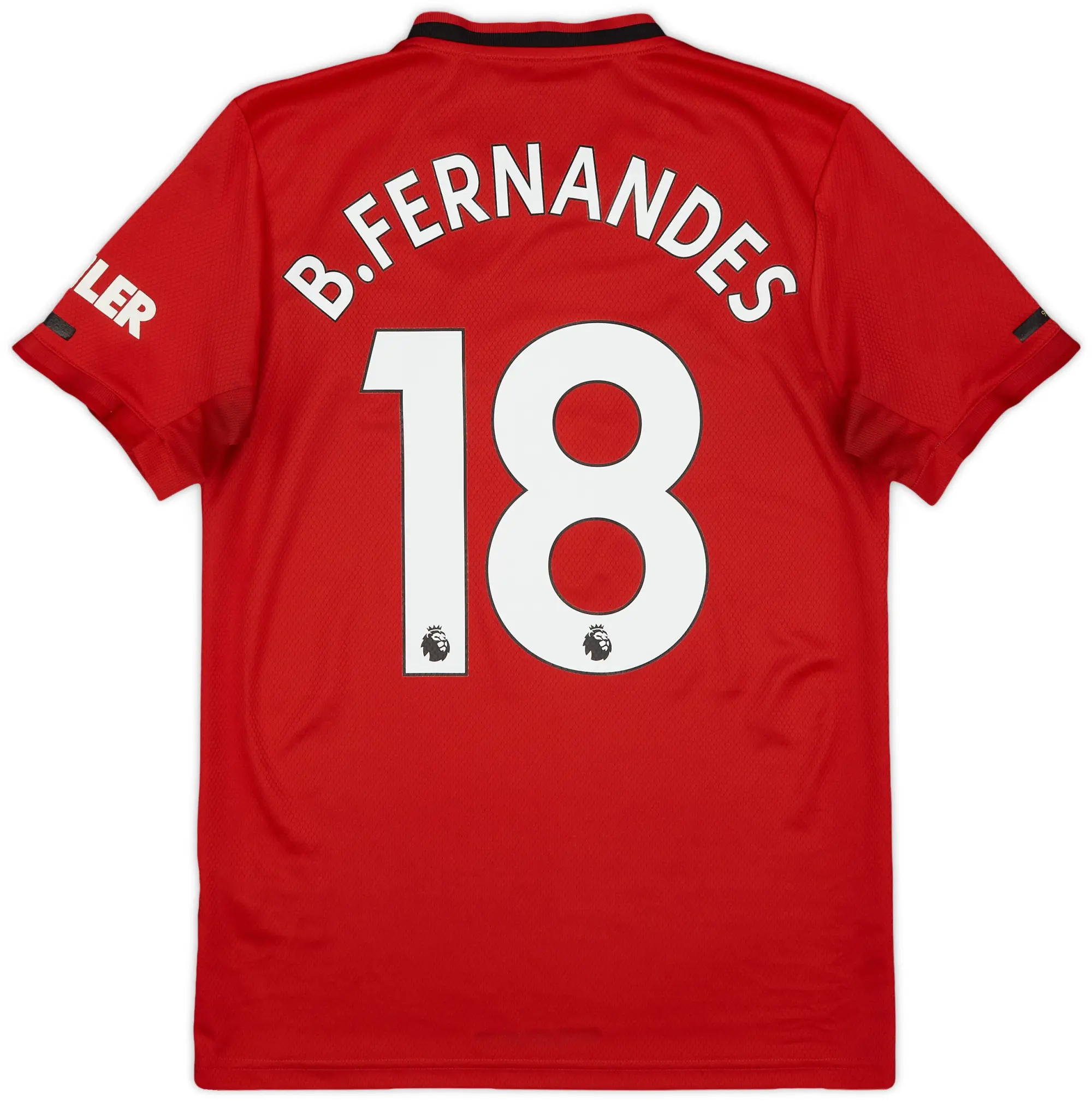 adidas 2019-20 Manchester United Home Shirt B.Fernandes #18 - 5/10 - (S)